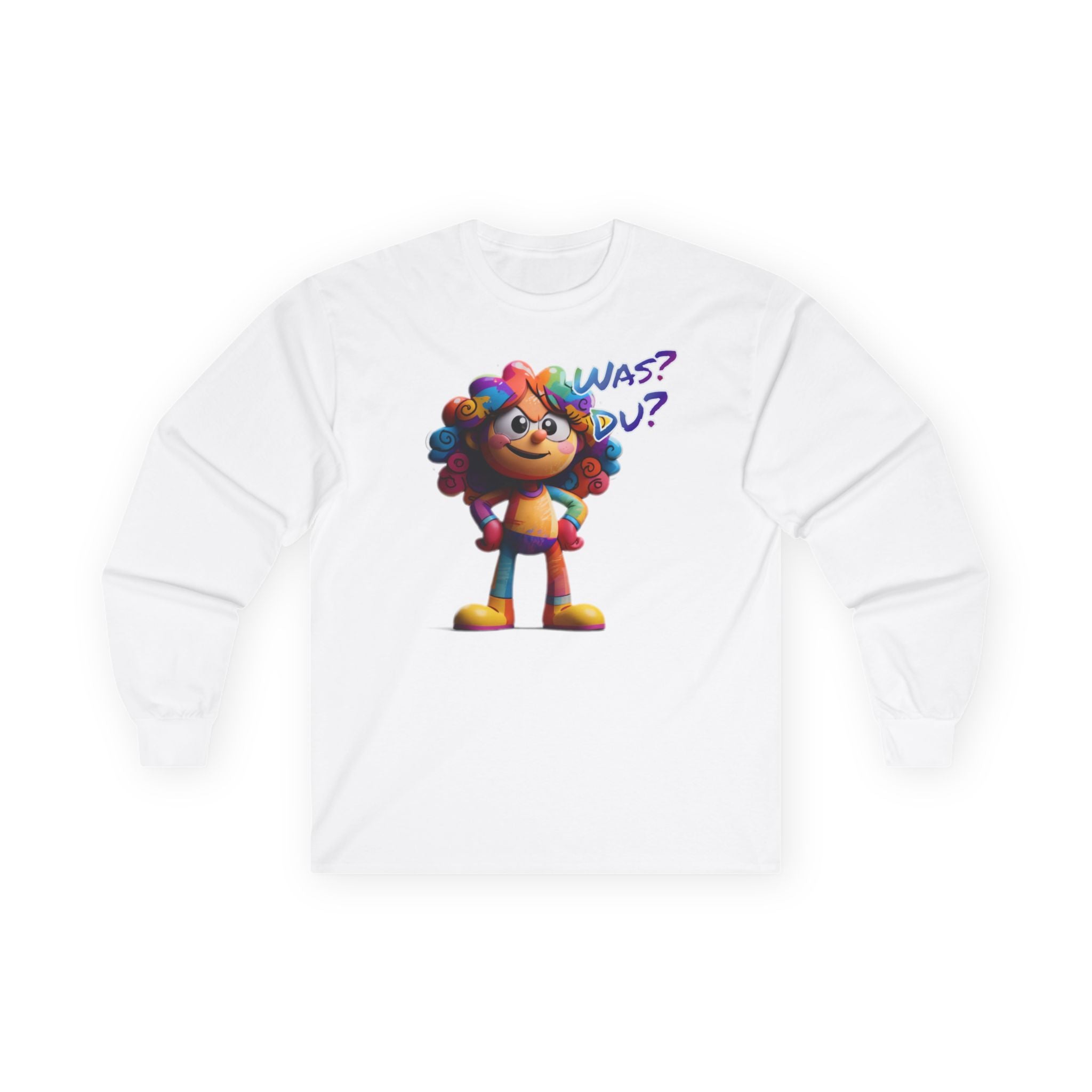 "Was? Du?" Langarmshirt | Humor | Phönix-Potsdam®
