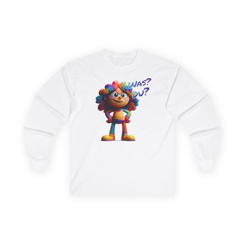 "Was? Du?" Langarmshirt | Humor | Phönix-Potsdam®