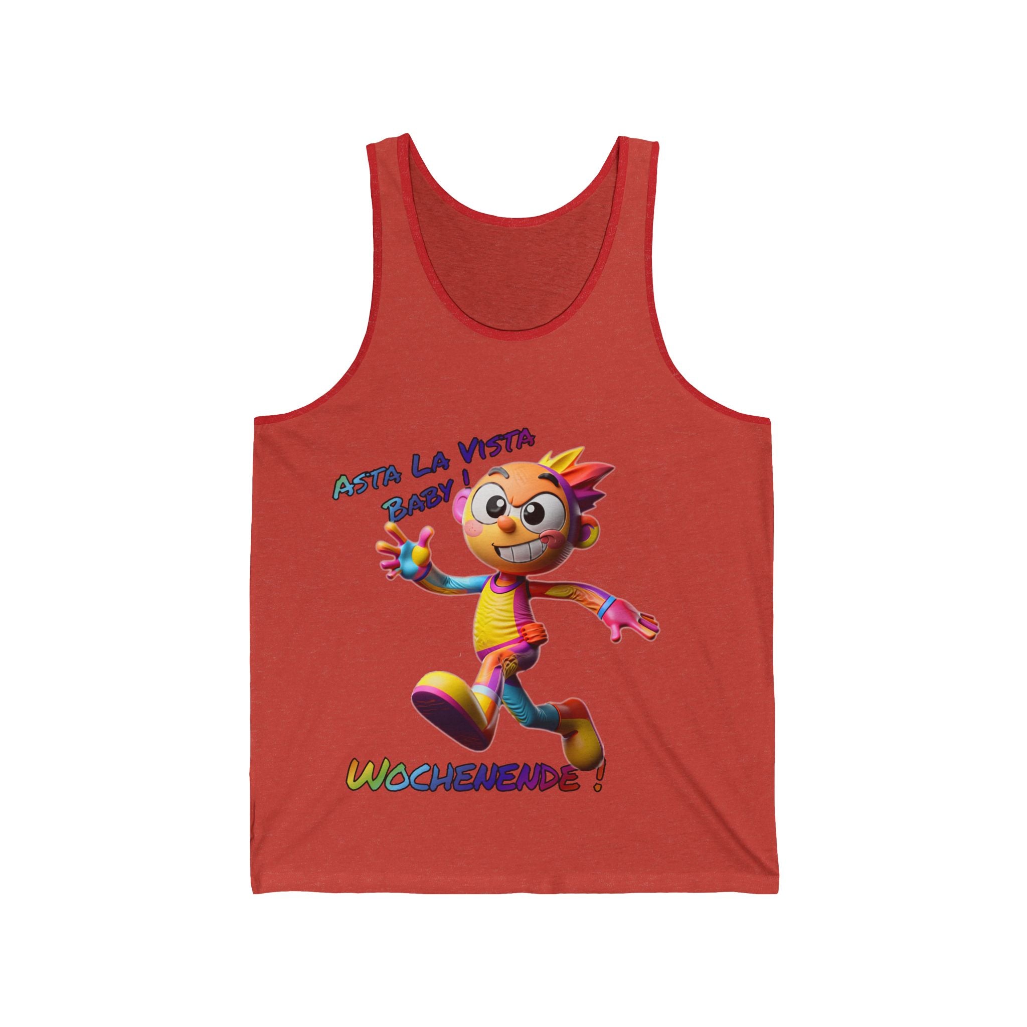 Tank Top „Asta la Vista, Baby! – Wochenende!“ | Humor | Phönix-Potsdam®