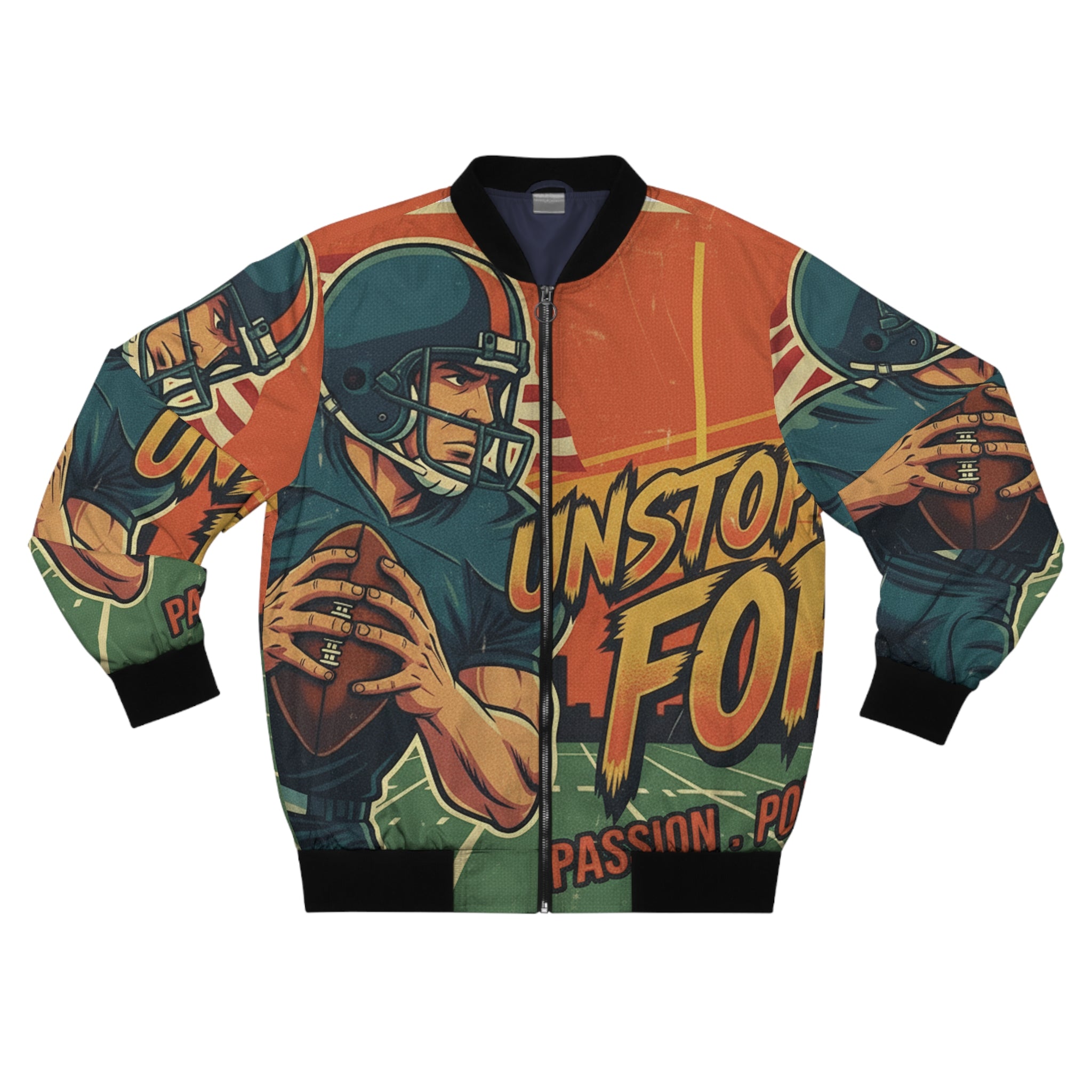 Männer Bomberjacke American Football – Unstoppable Force | Regular Fit