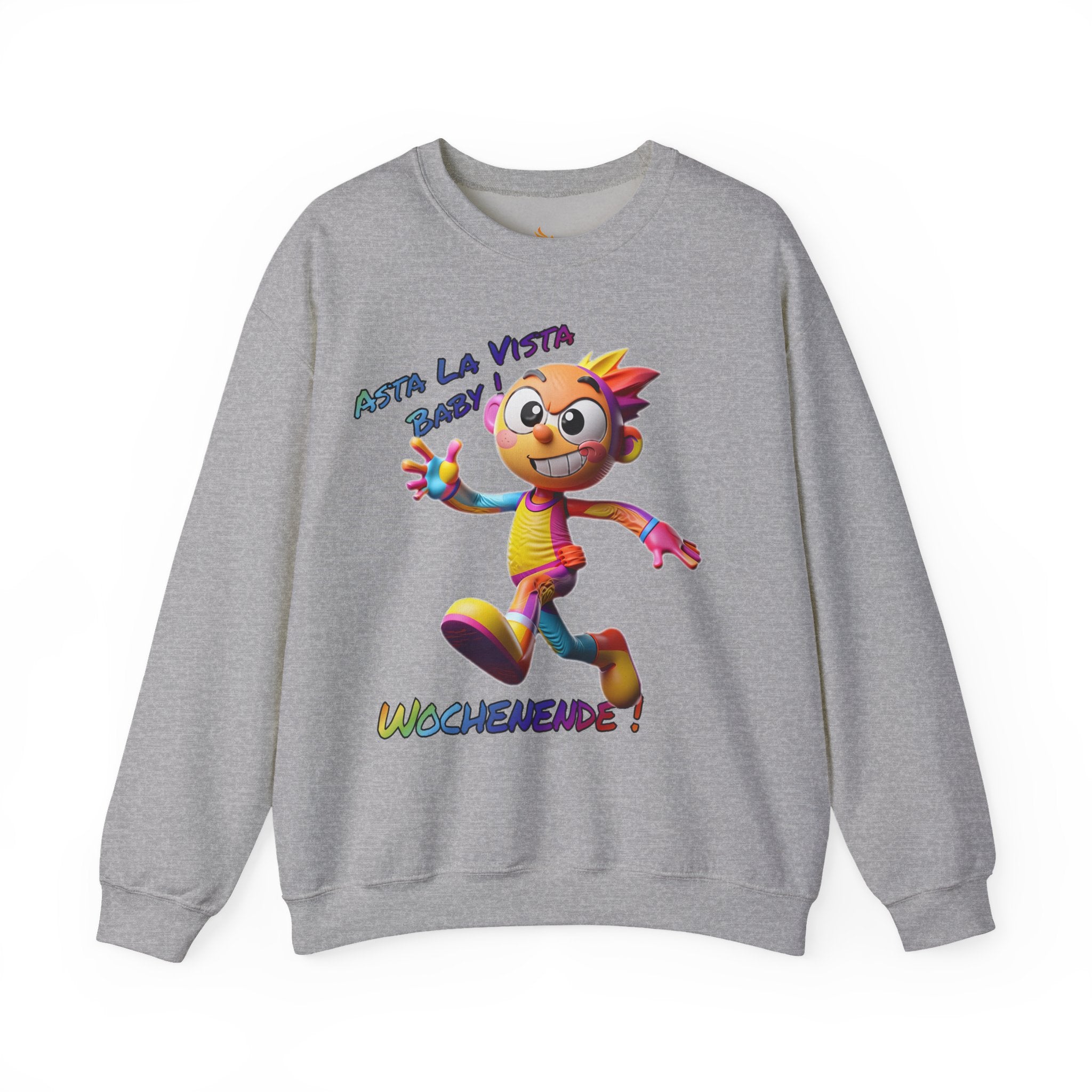 Sweatshirt „Asta la Vista, Baby! – Wochenende!“ | Humor | Phönix-Potsdam®