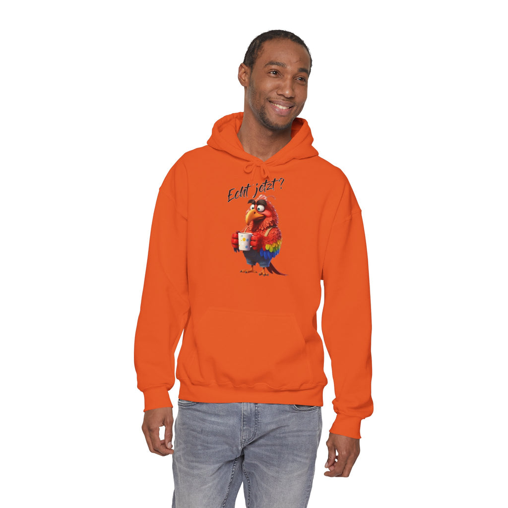 Papagei „Echt jetzt?“ Hoodie | Humor | Phönix-Potsdam®