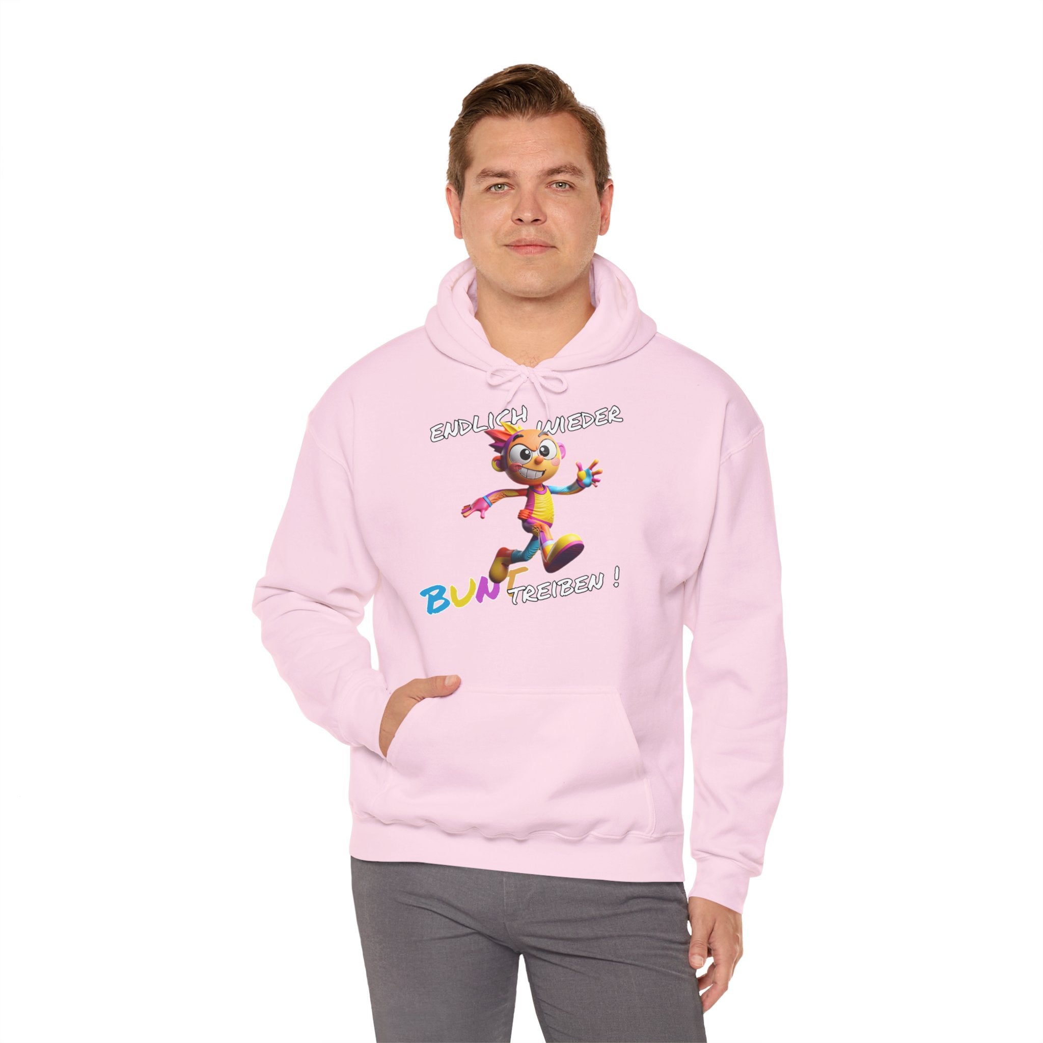 Hoodie „Endlich wieder BUNT treiben!“ | Humor | Phönix-Potsdam®