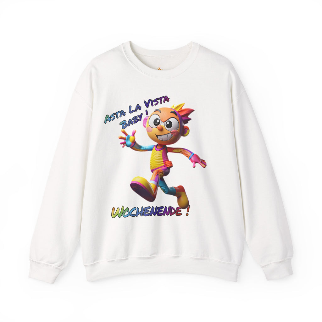 Sweatshirt „Asta la Vista, Baby! – Wochenende!“ | Humor | Phönix-Potsdam®