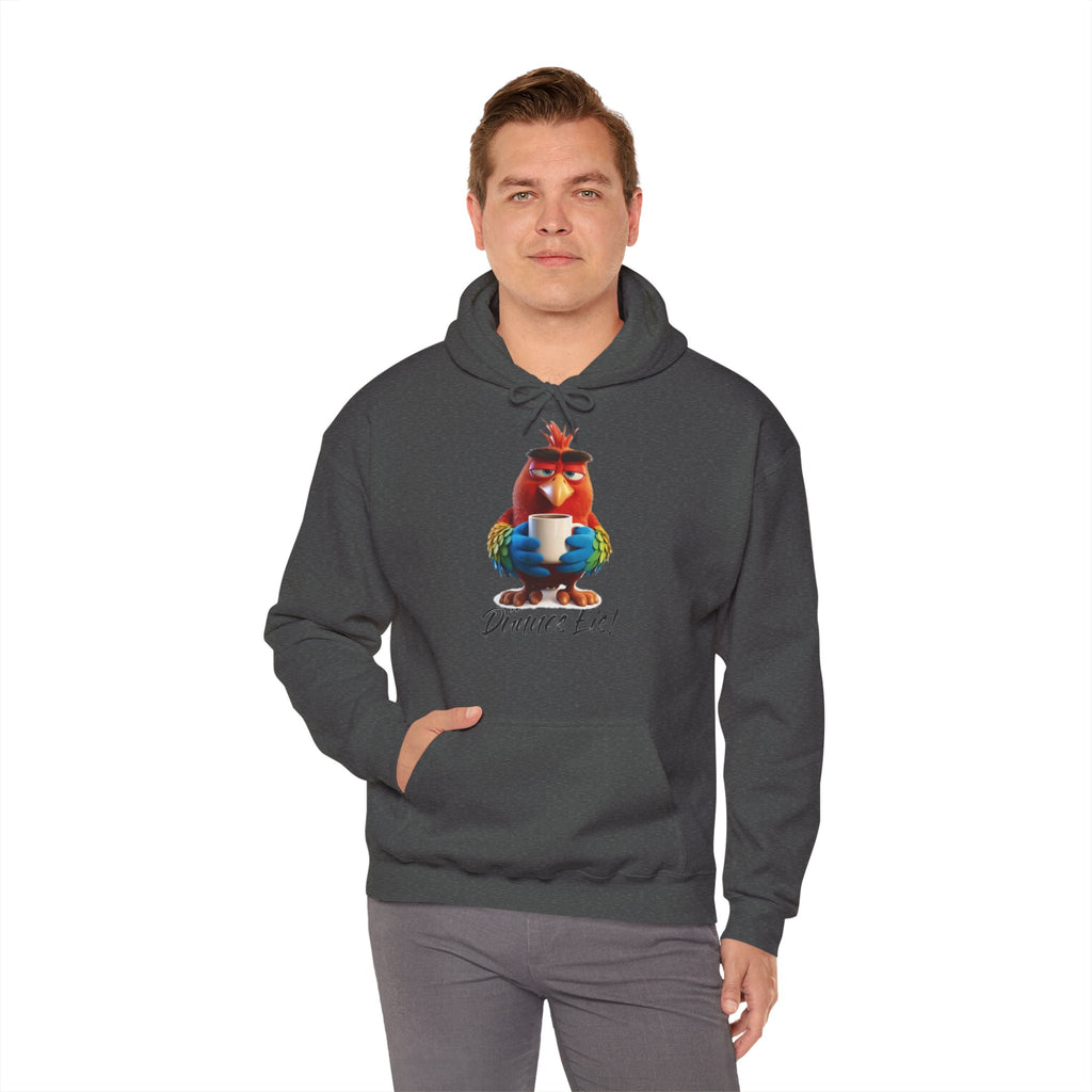 Papagei „Dünnes Eis!“ Hoodie | Humor | Phönix-Potsdam®