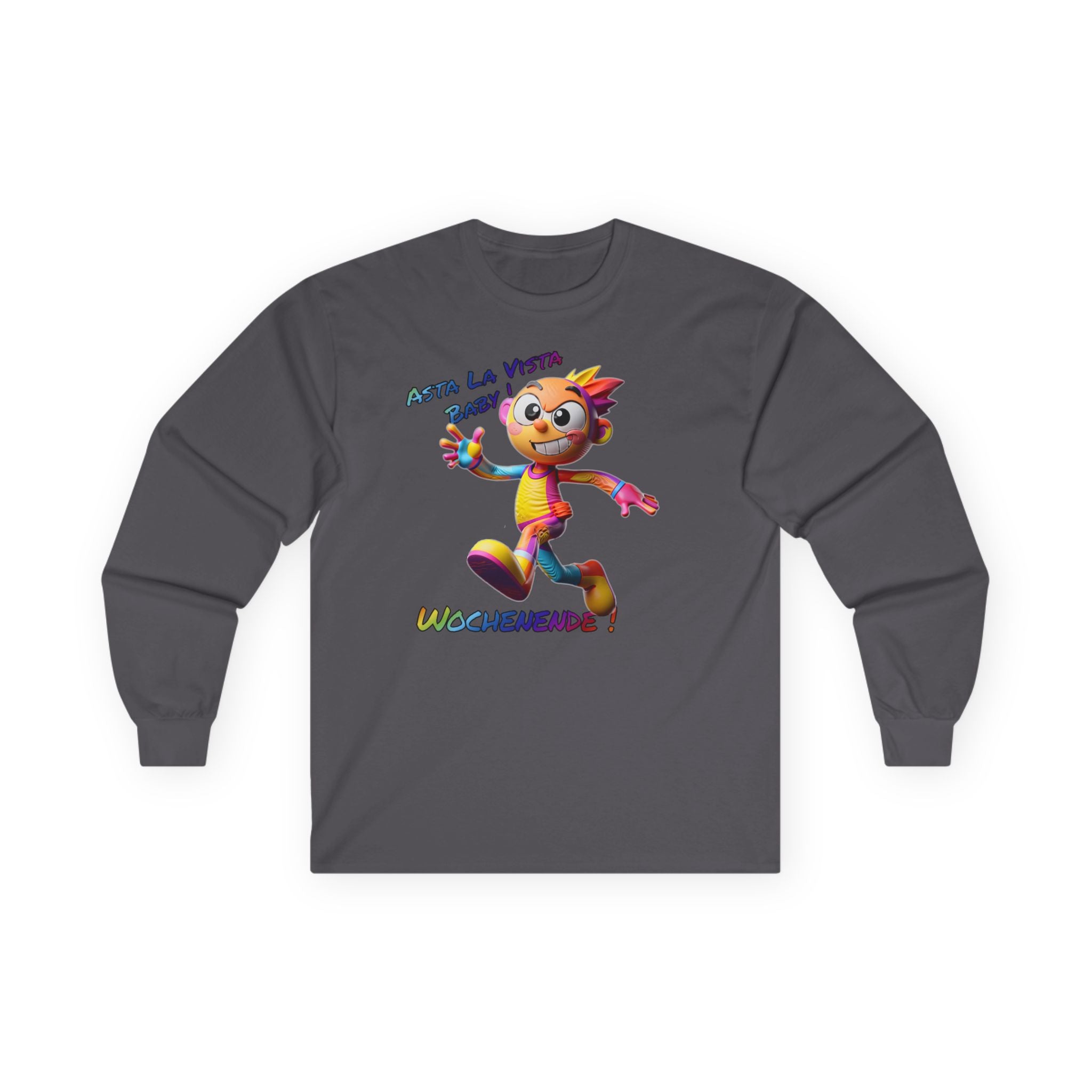 Langarmshirt „Asta la Vista, Baby! – Wochenende!“ | Humor | Phönix-Potsdam®