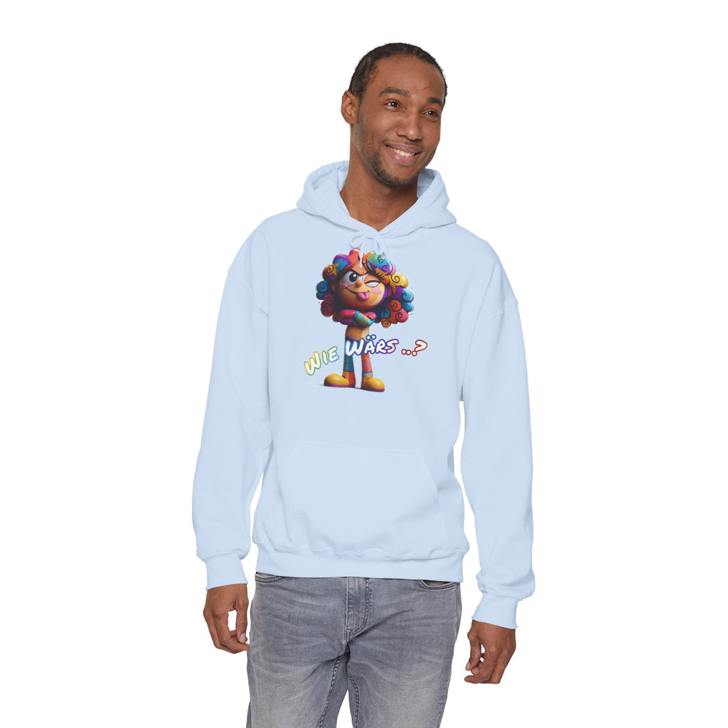 Hoodie „Wie wärs .. ?“ | Humor | Phönix-Potsdam®