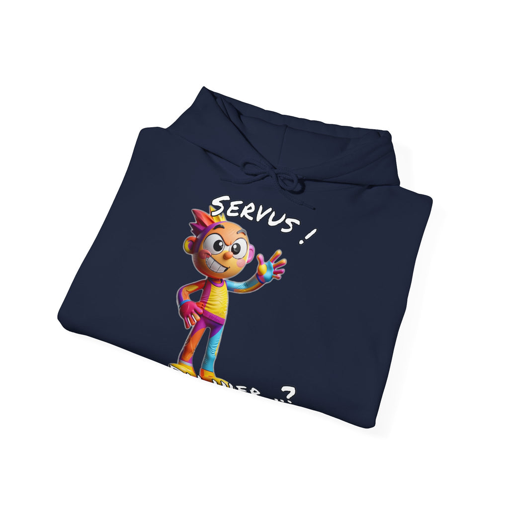 Hoodie „Servus! Du hier..?“ | Humor | Phönix-Potsdam®