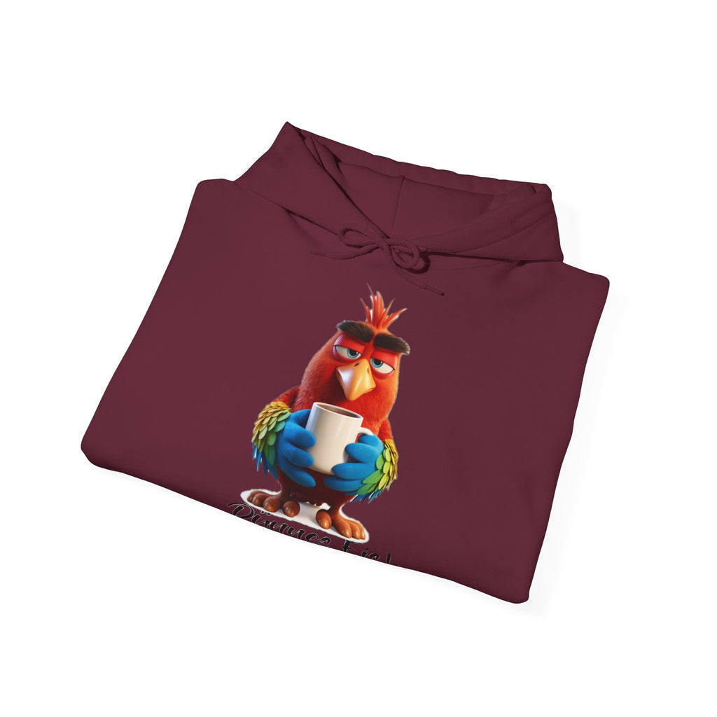 Papagei „Dünnes Eis!“ Hoodie | Humor | Phönix-Potsdam®