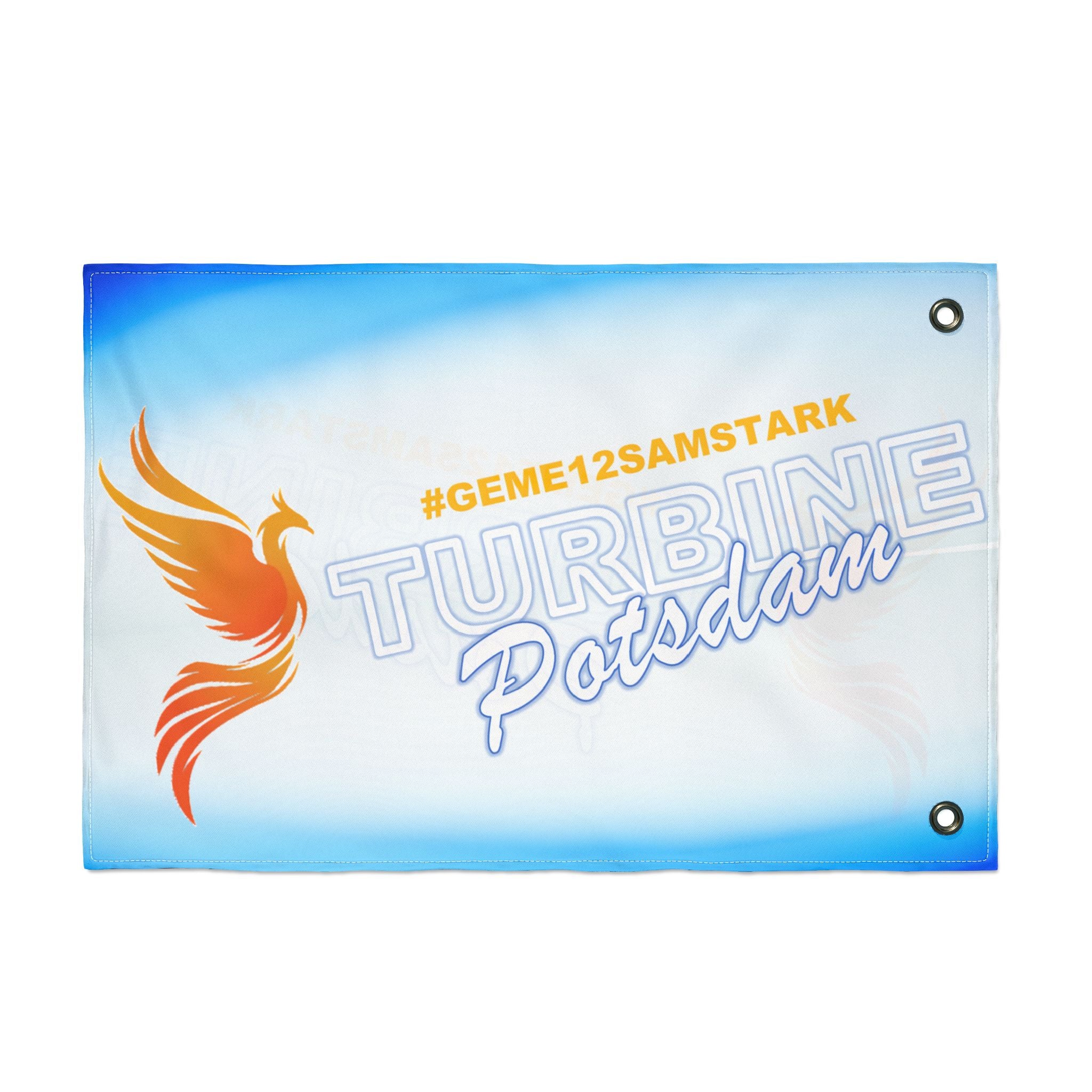 Hausflagge „Turbine Potsdam" #GEME12SAMSTARK | Fan | Phönix-Potsdam®