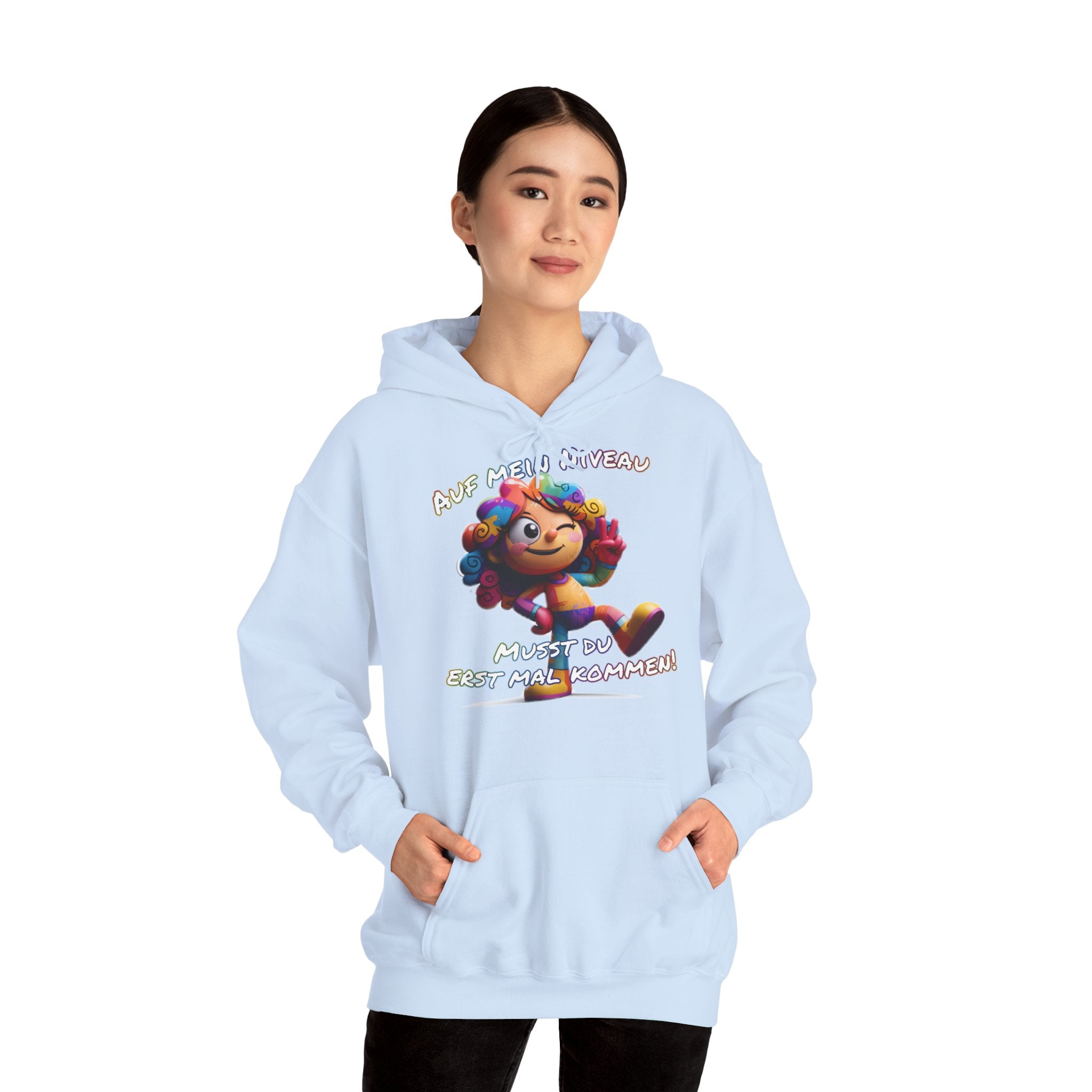 „Auf mein Niveau musst du erst mal kommen!“ Hoodie | Humor | Phönix-Potsdam®
