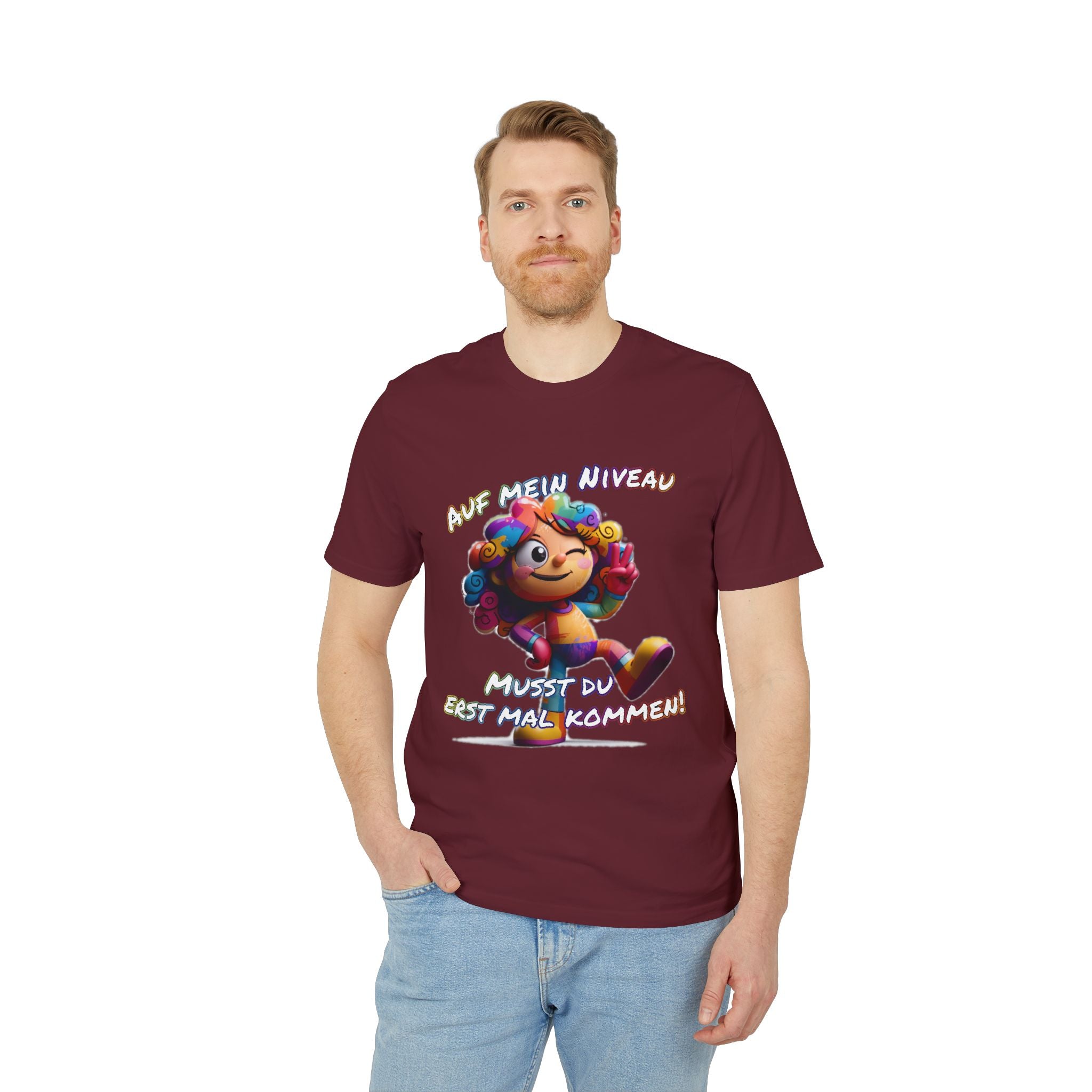 „Auf mein Niveau musst du erst mal kommen!“ T-Shirt | Humor | Phönix-Potsdam®
