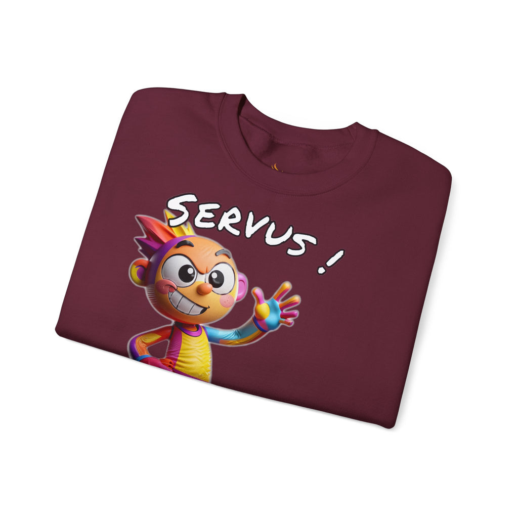 Sweatshirt „Servus! Du hier..?“ | Humor | Phönix-Potsdam®