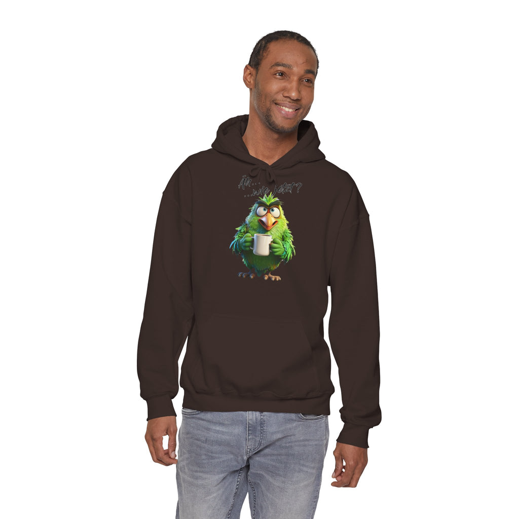 Papagei „Äh...wie jetzt?“ Hoodie | Humor | Phönix-Potsdam®