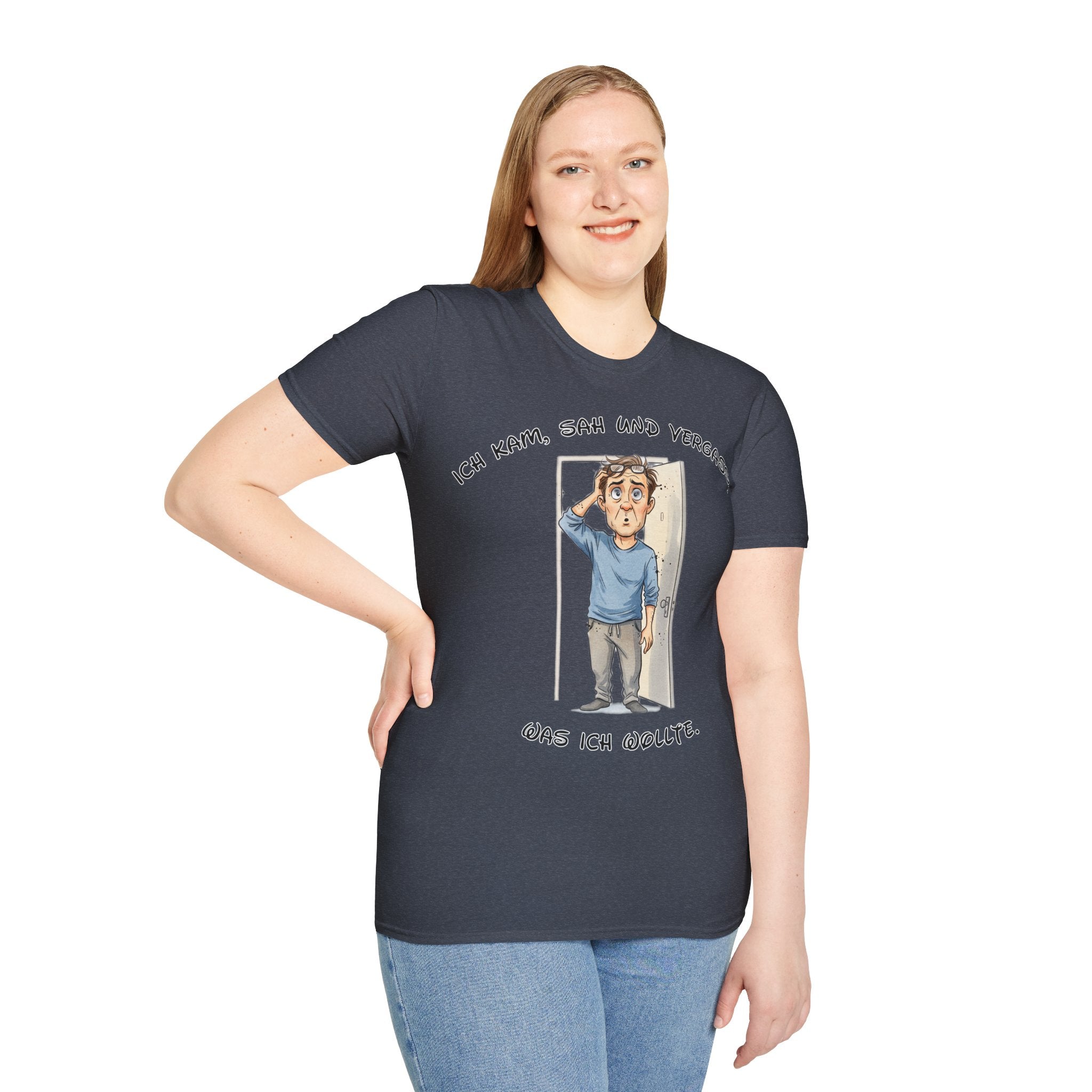 Ich kam, sah und vergaß T-Shirt | Karikatur | Phönix-Potsdam®