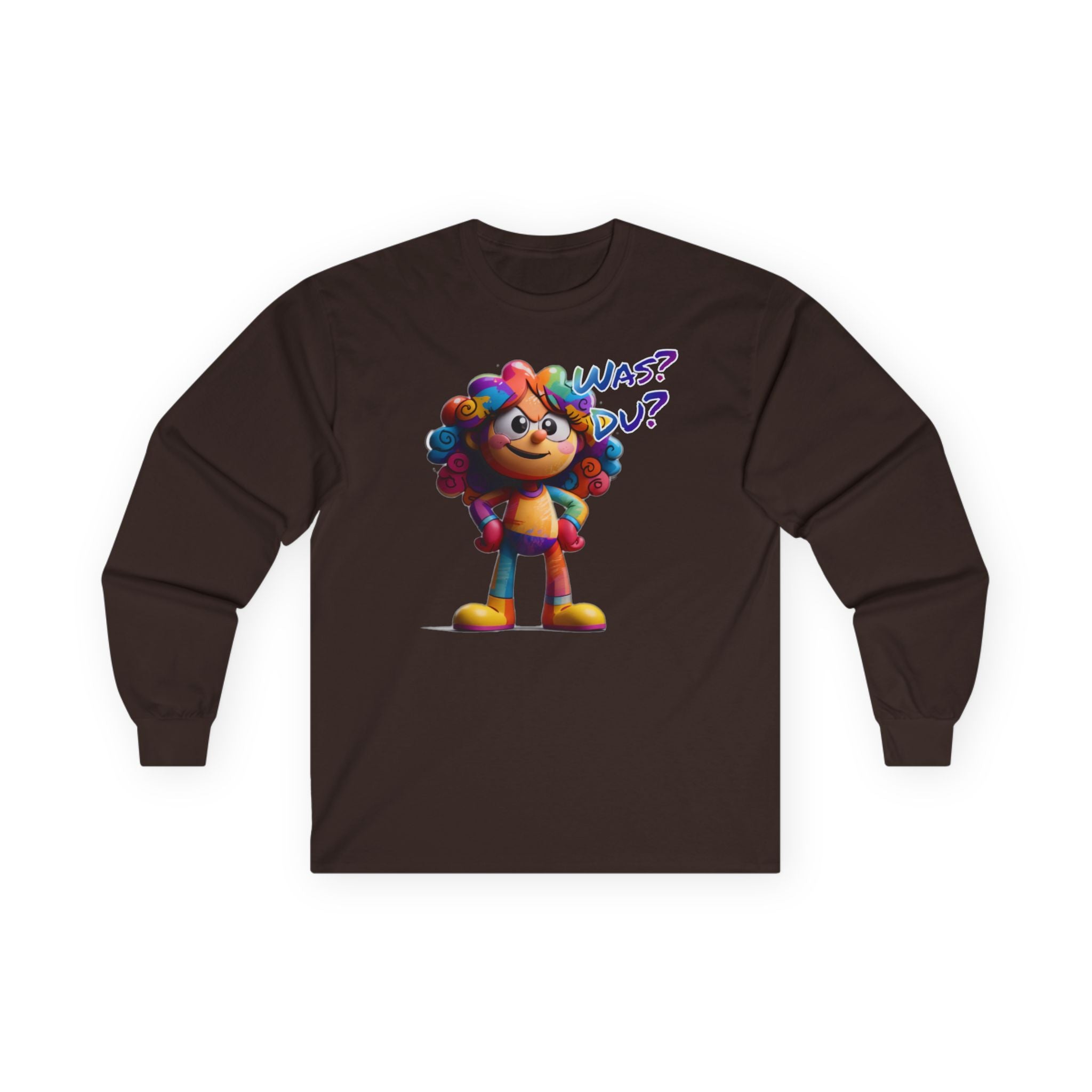 "Was? Du?" Langarmshirt | Humor | Phönix-Potsdam®