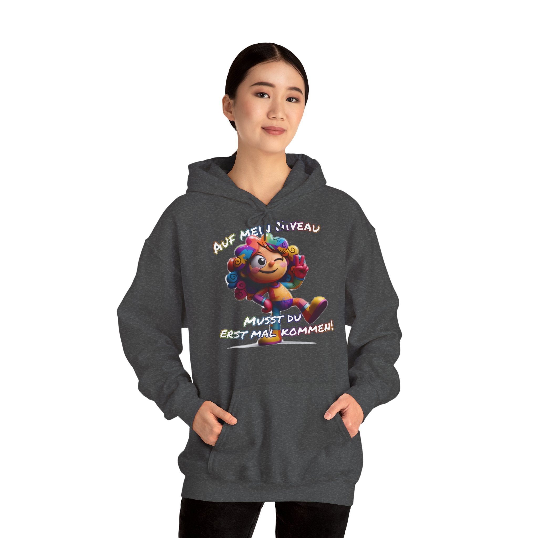 „Auf mein Niveau musst du erst mal kommen!“ Hoodie | Humor | Phönix-Potsdam®