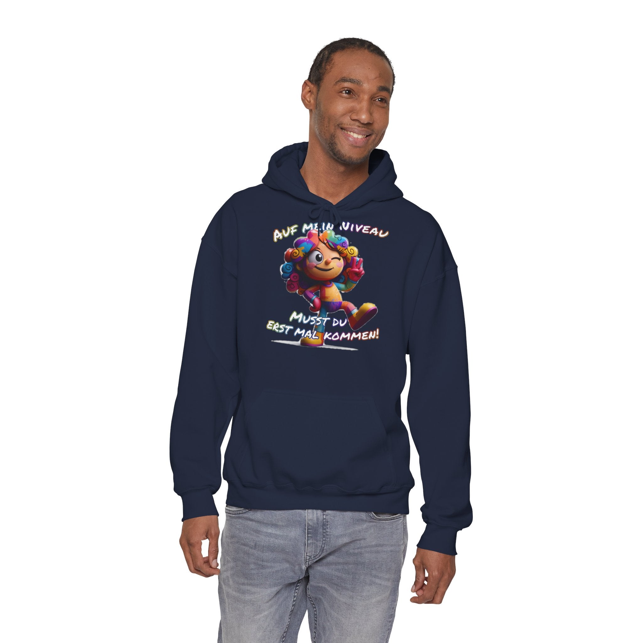 „Auf mein Niveau musst du erst mal kommen!“ Hoodie | Humor | Phönix-Potsdam®