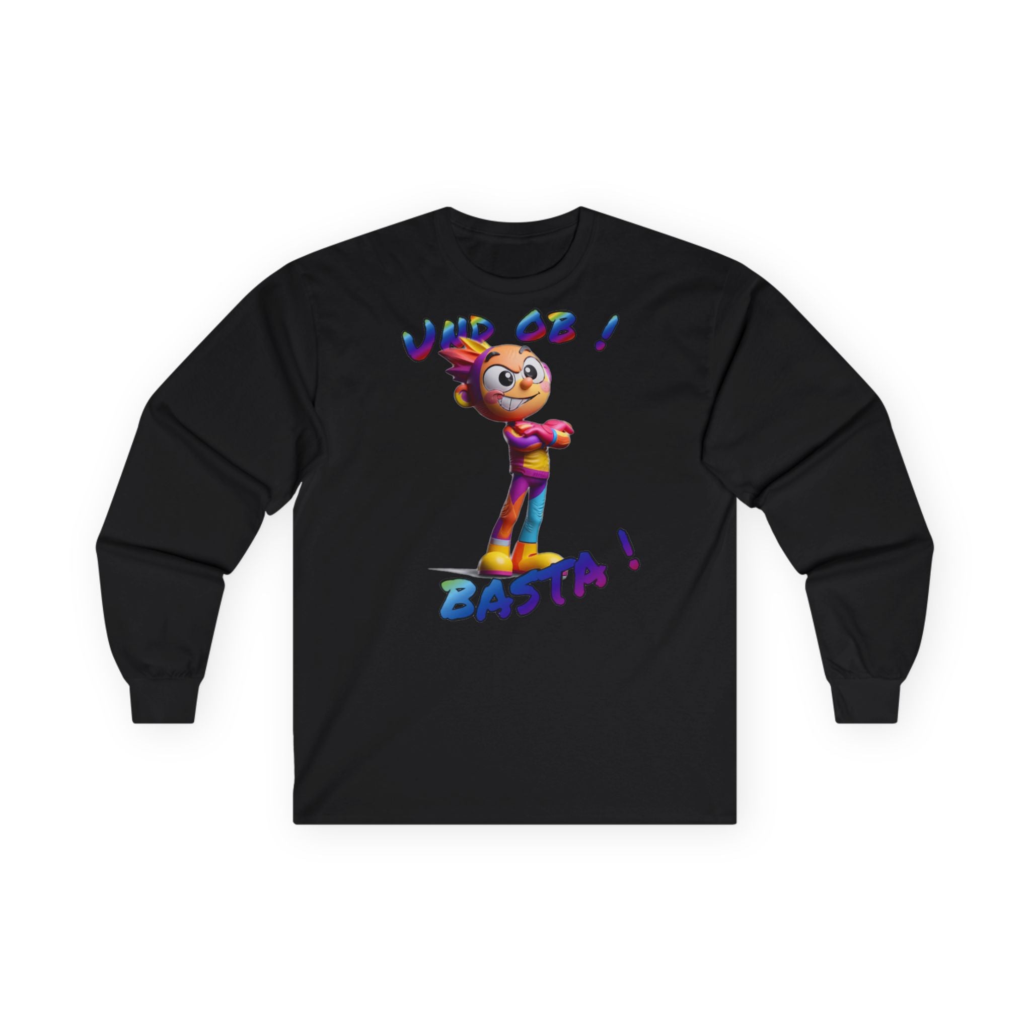 Langarmshirt „Und ob! Basta!“ | Humor | Phönix-Potsdam®