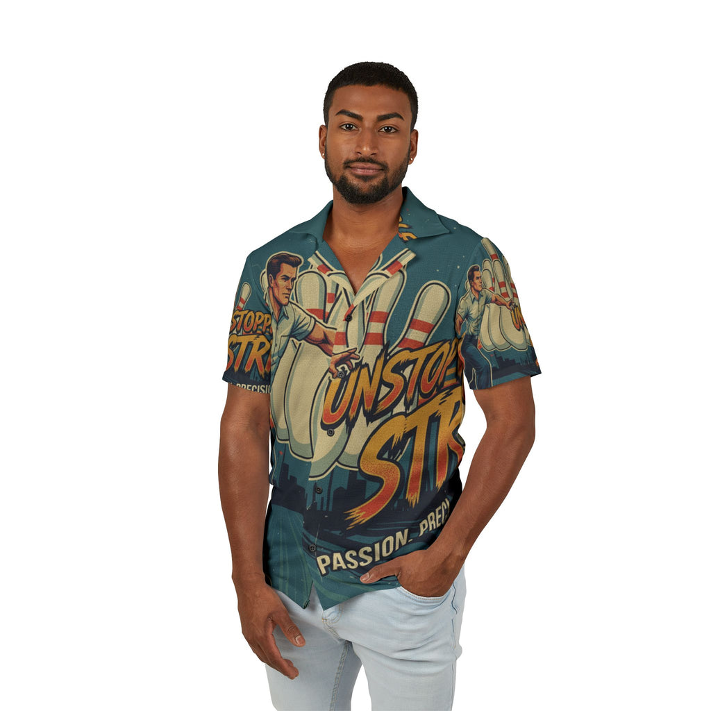 Bowling Hemd – "Unstoppable Strike" | All-Over-Print | Phönix-Potsdam®