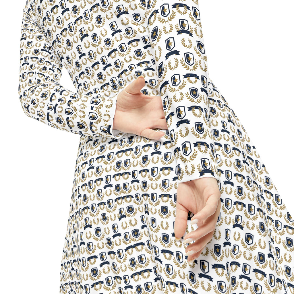Vintage Swingkleid | Bemustert | Allover-Print | Phönix-Potsdam®