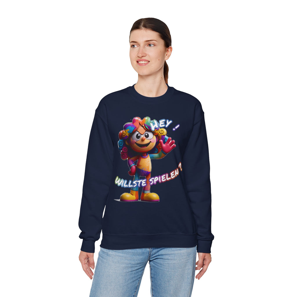 Sweatshirt „Hey! Willste spielen?“ | Humor | Phönix-Potsdam®