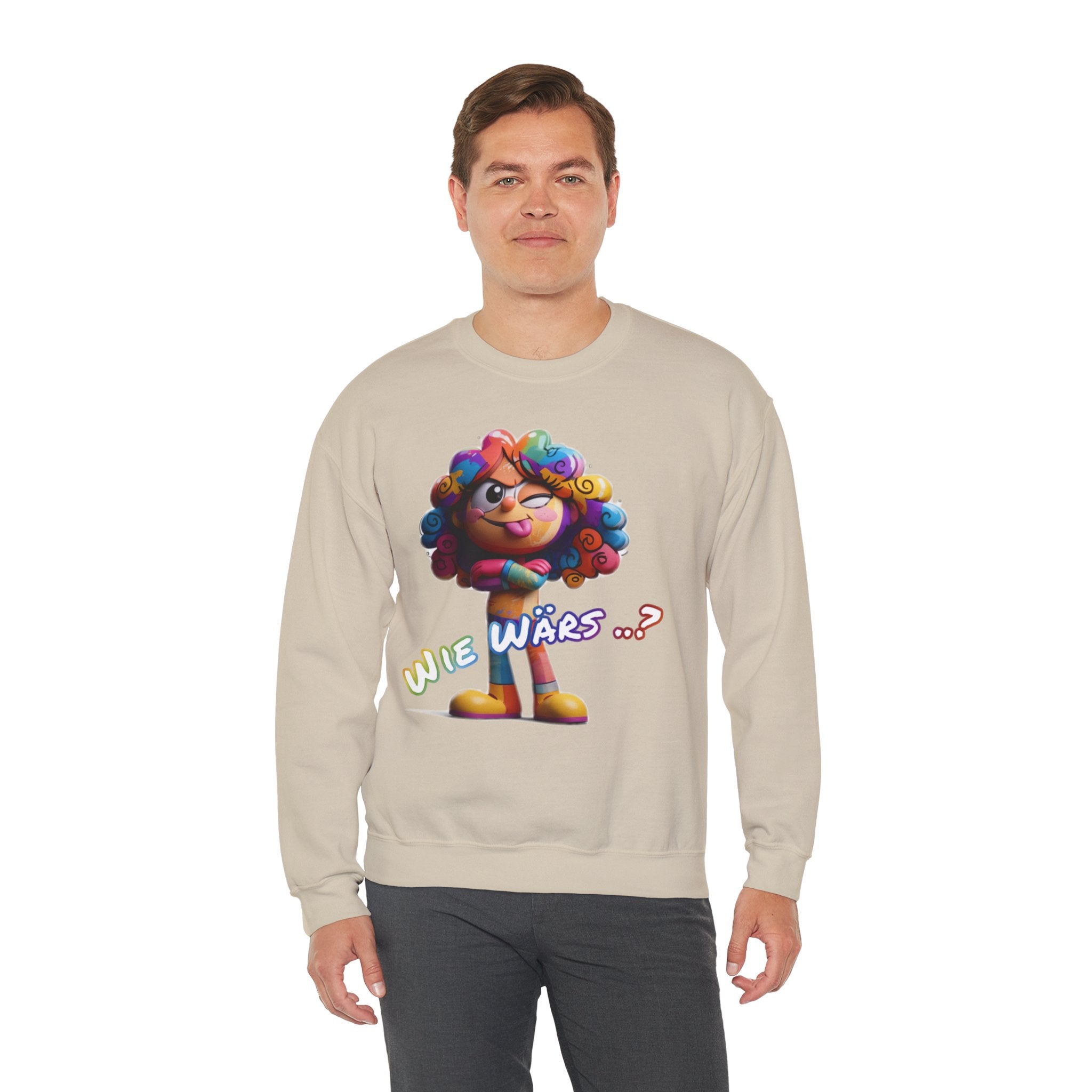 Sweatshirt „Wie wärs .. ?“ | Humor | Phönix-Potsdam®