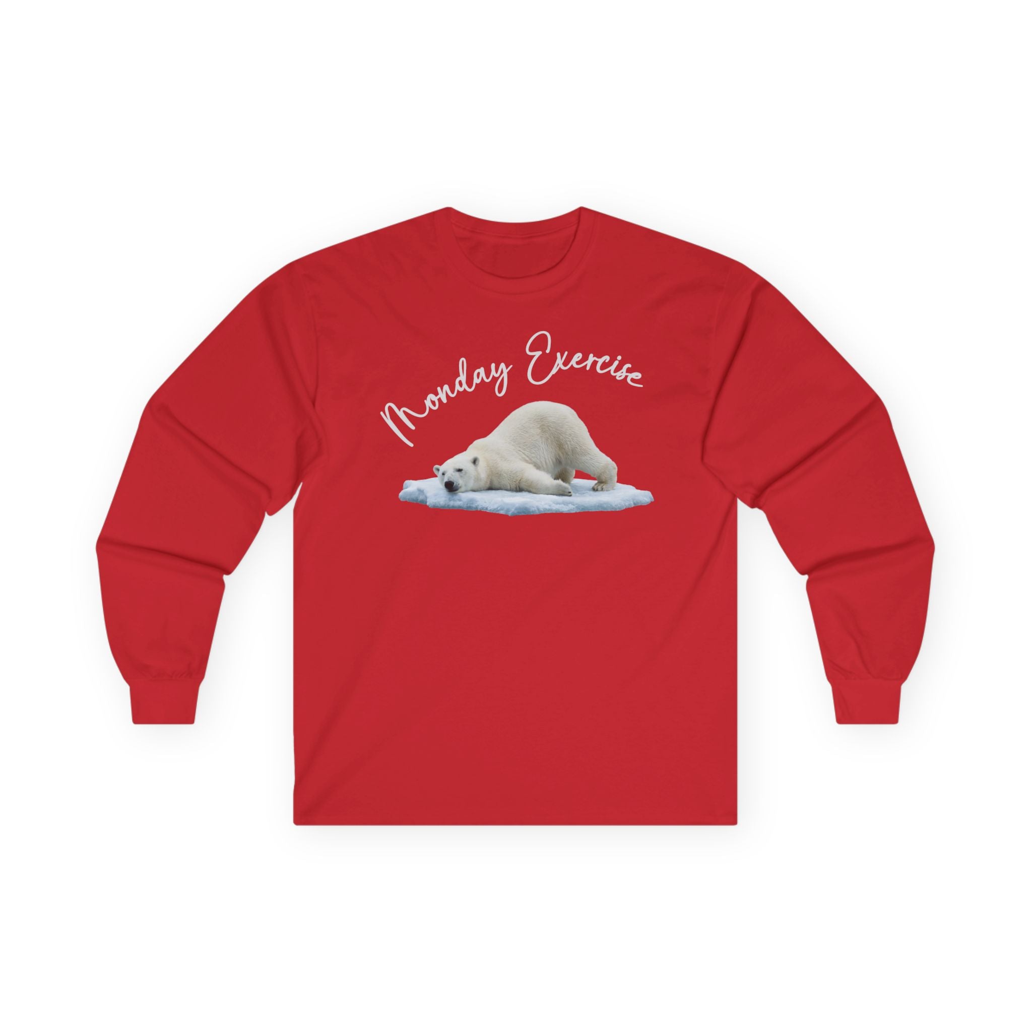 Eisbär „Monday Exercise" Langarmshirt | Phönix-Potsdam®
