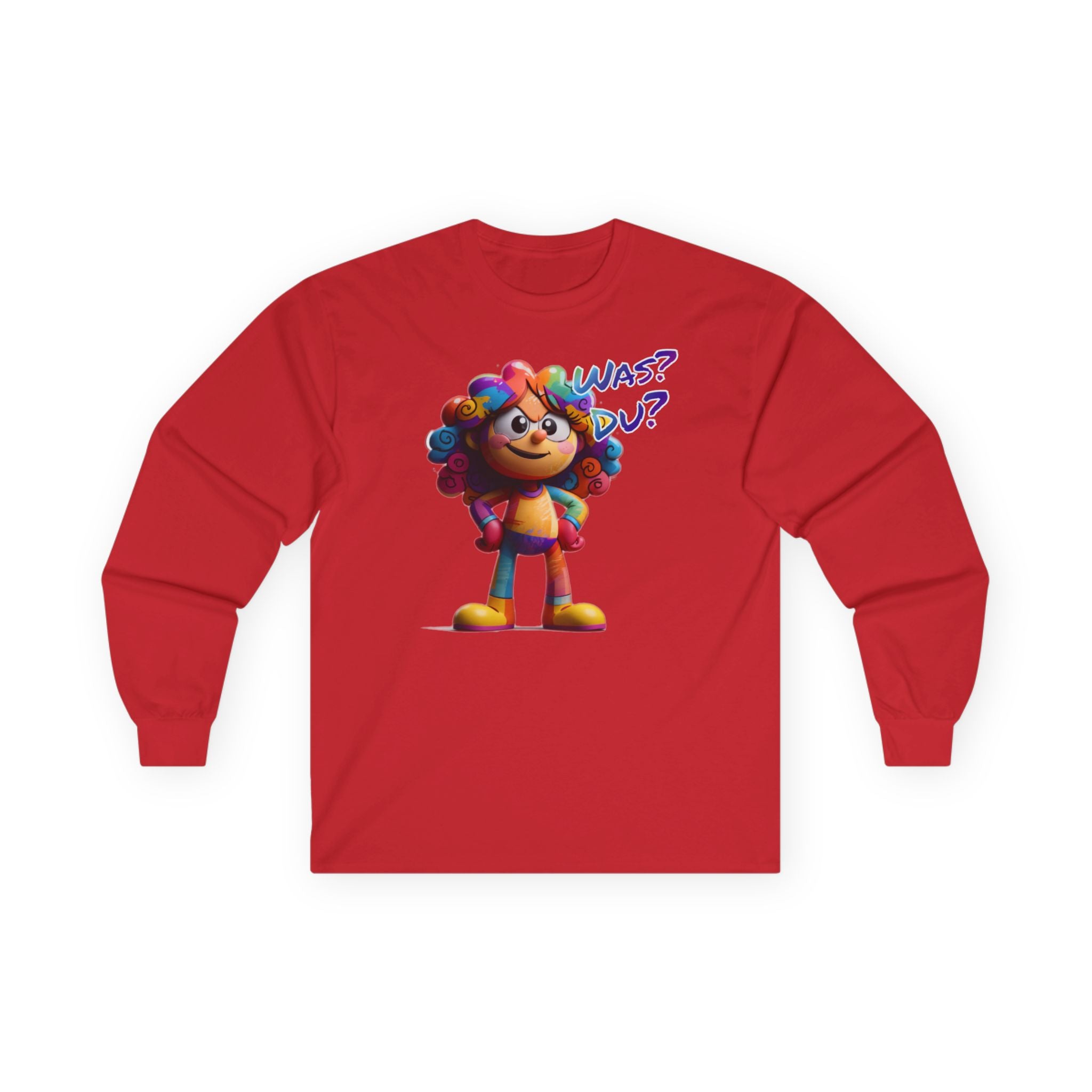 "Was? Du?" Langarmshirt | Humor | Phönix-Potsdam®