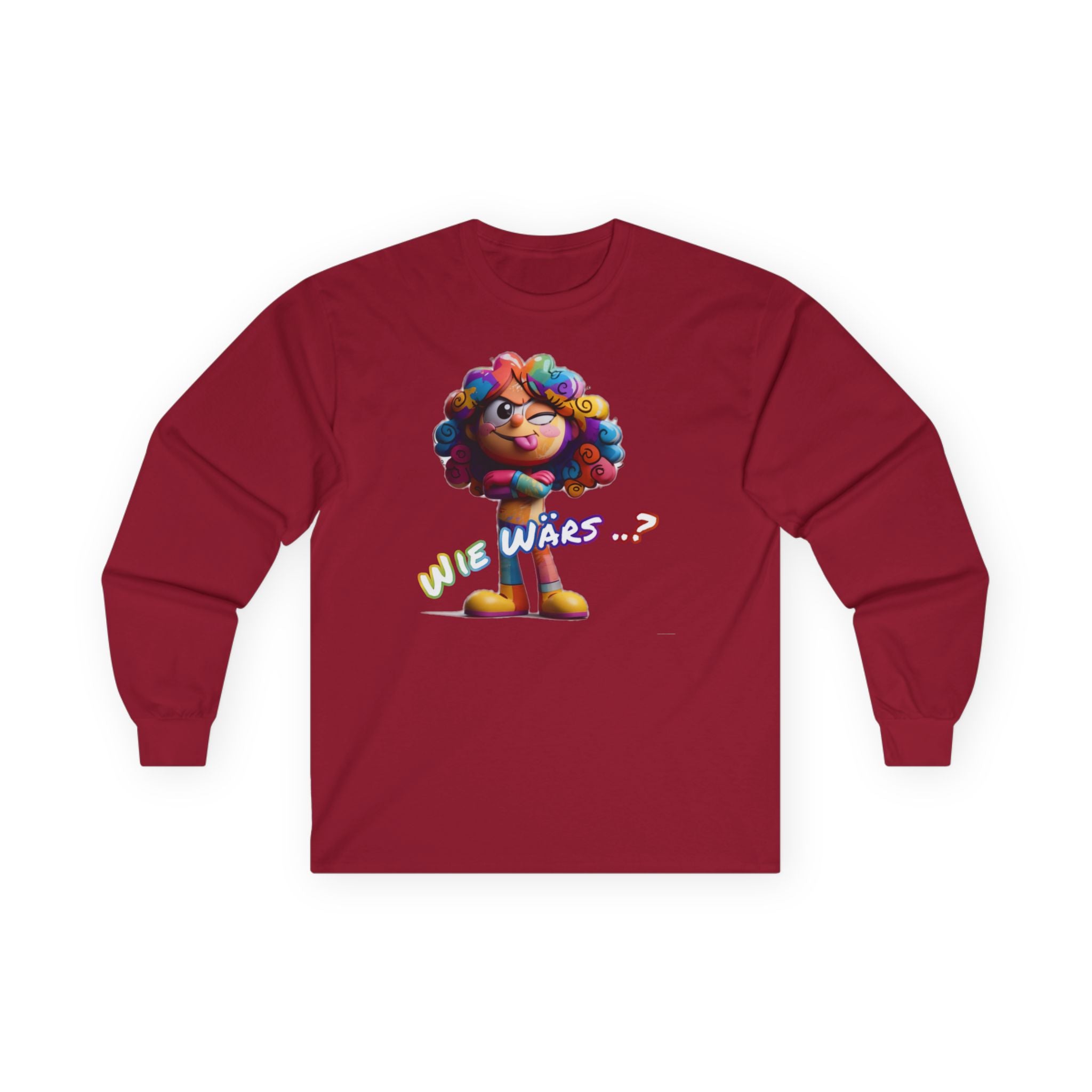 Langarmshirt „Wie wärs .. ?“ | Humor | Phönix-Potsdam®