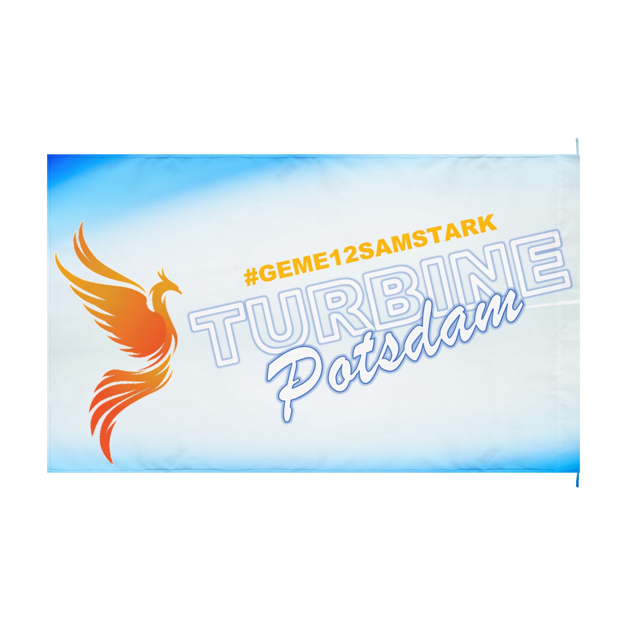 Fanfahne „Turbine Potsdam" #GEME12SAMSTARK | Fan | Phönix-Potsdam®