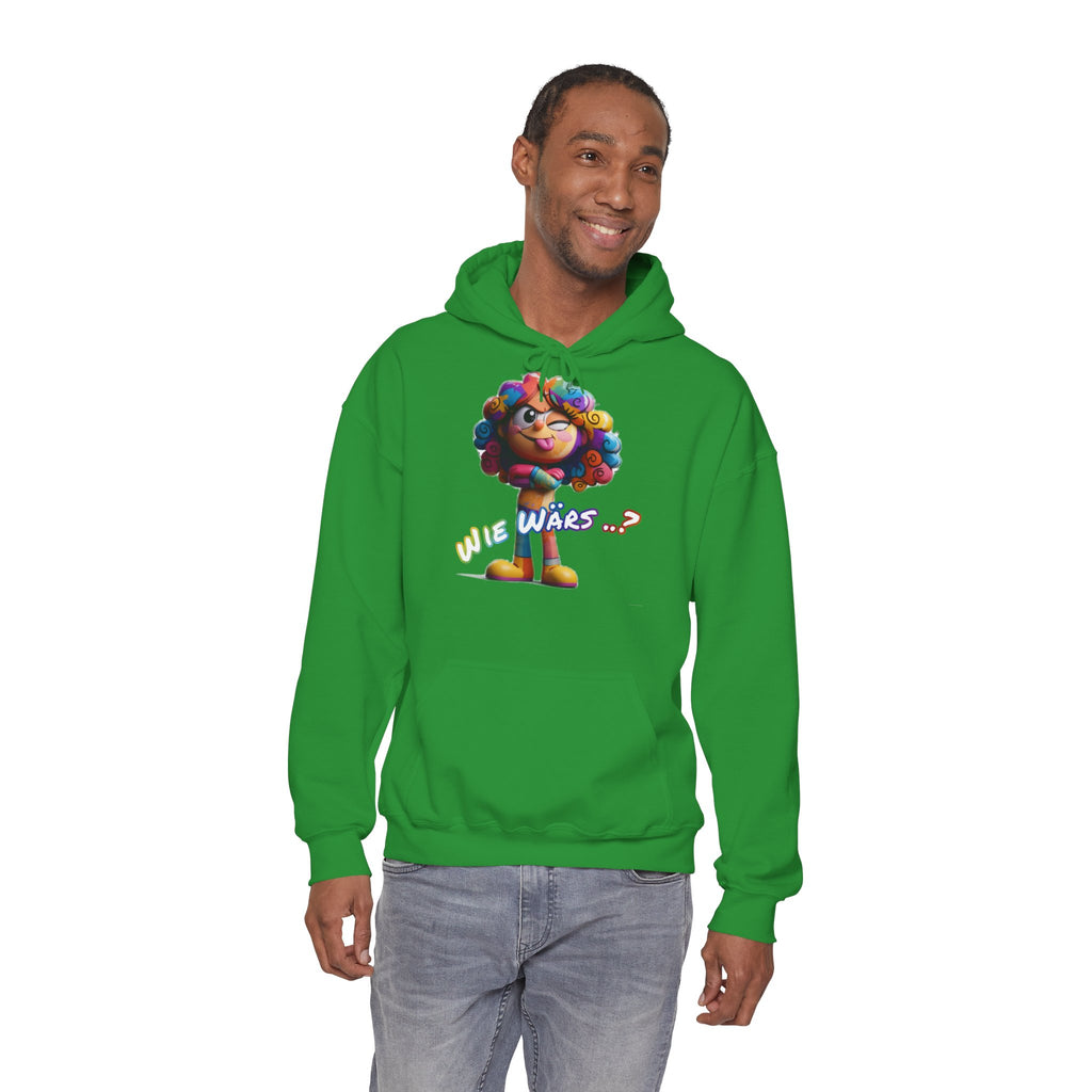 Hoodie „Wie wärs .. ?“ | Humor | Phönix-Potsdam®