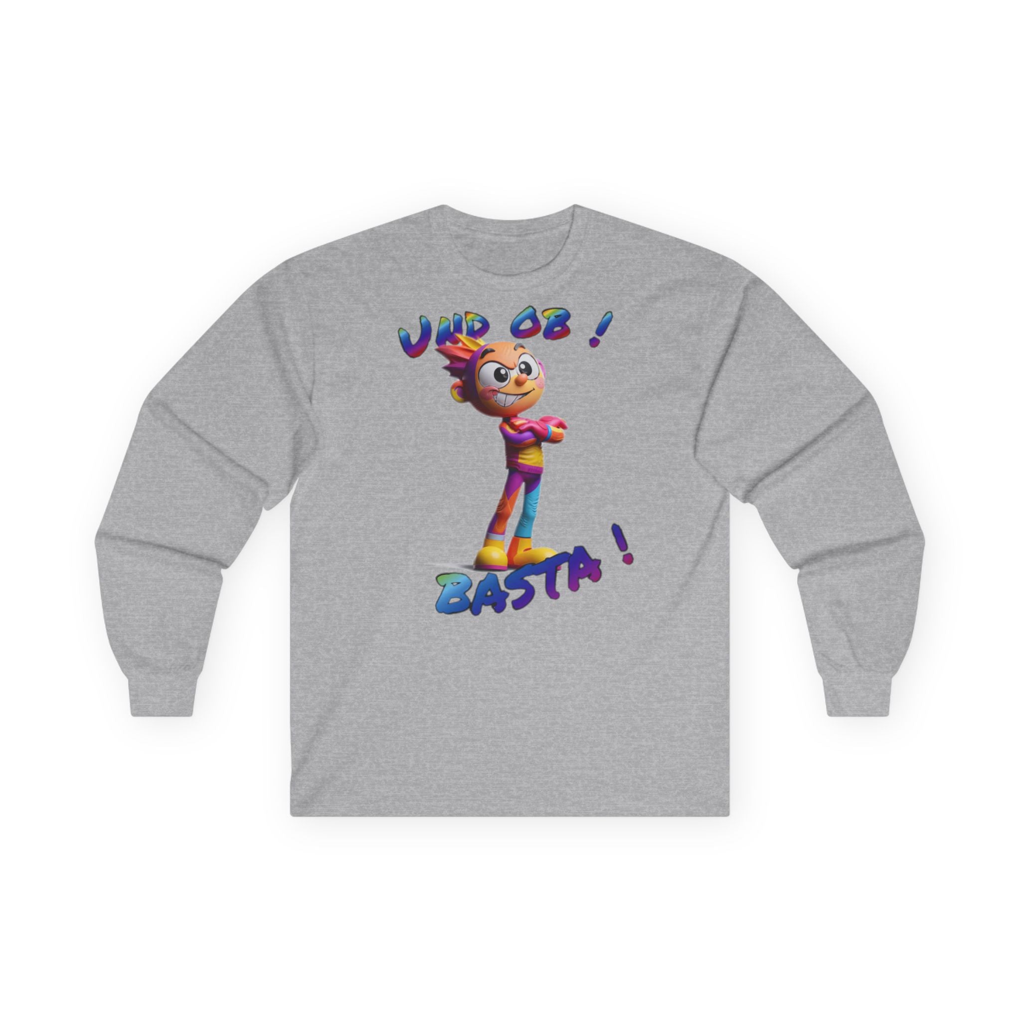 Langarmshirt „Und ob! Basta!“ | Humor | Phönix-Potsdam®