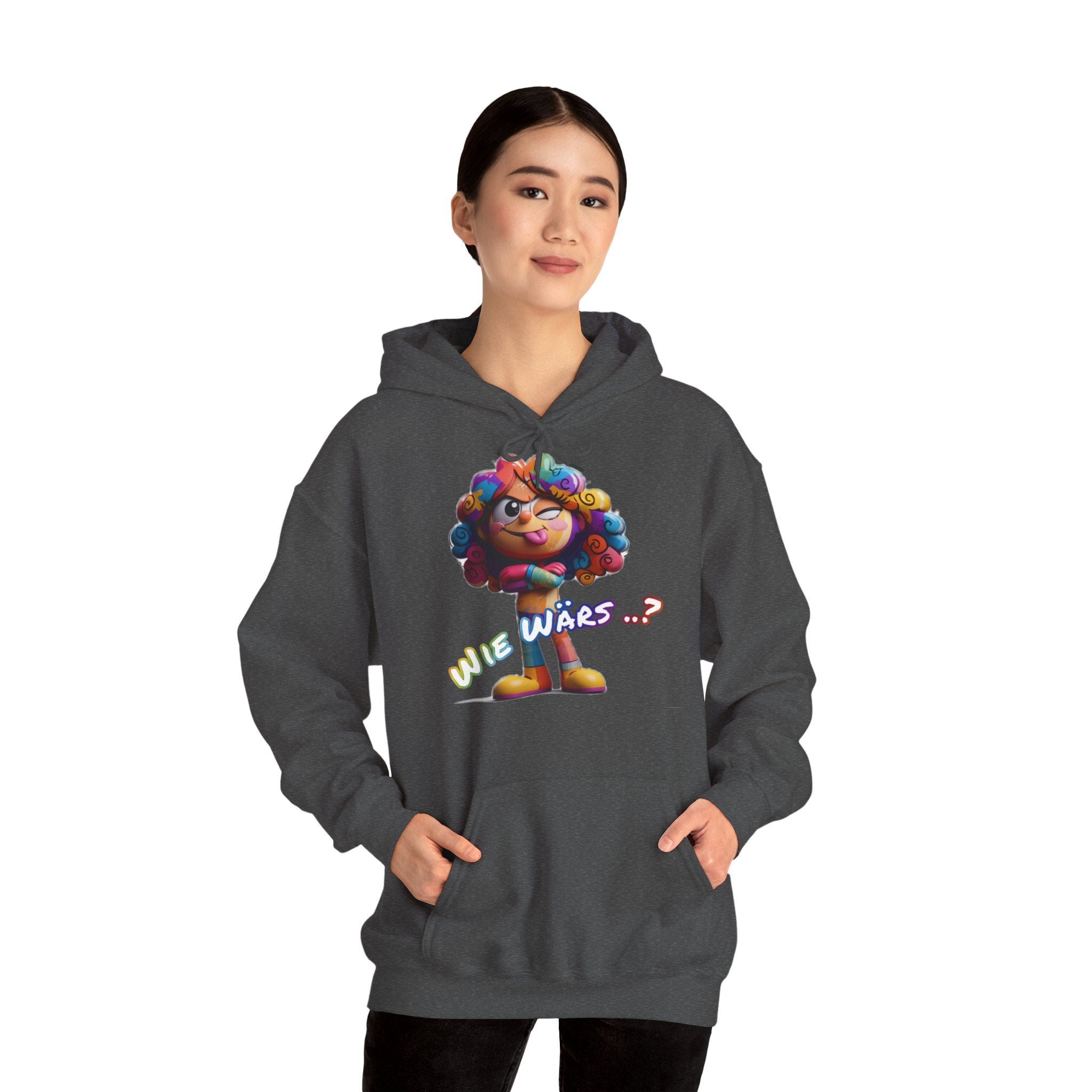 Hoodie „Wie wärs .. ?“ | Humor | Phönix-Potsdam®