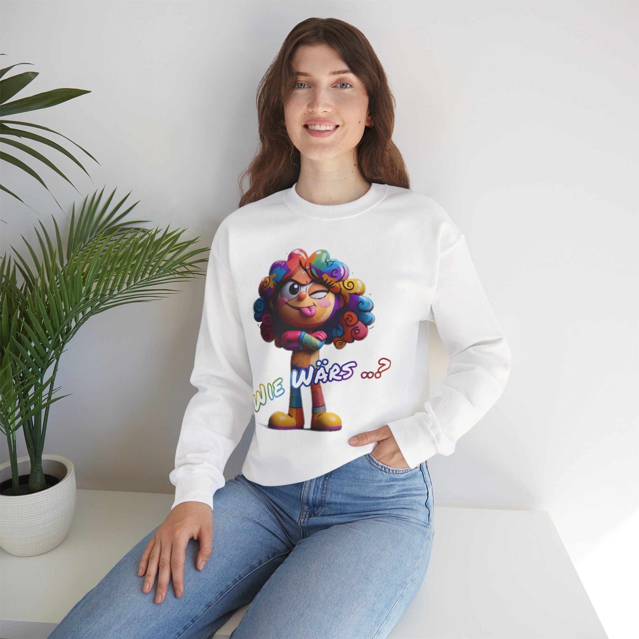 Sweatshirt „Wie wärs .. ?“ | Humor | Phönix-Potsdam®