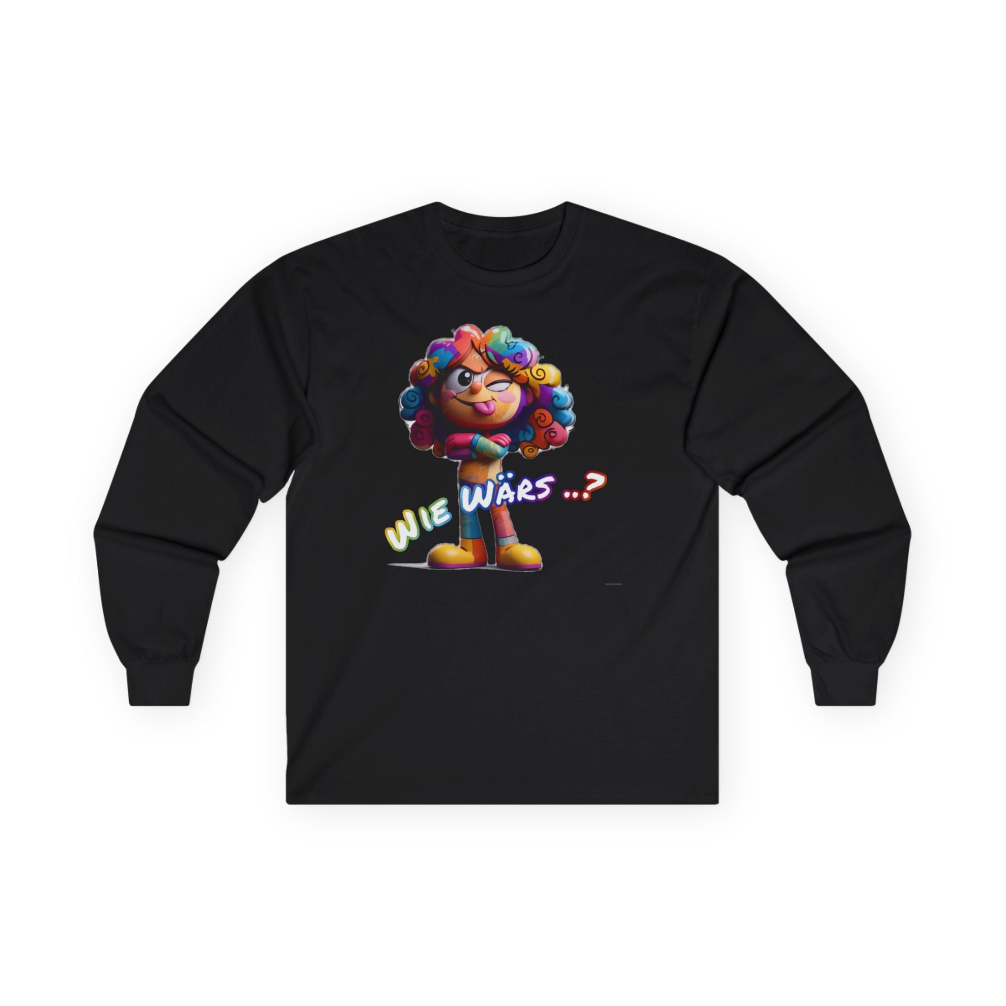 Langarmshirt „Wie wärs .. ?“ | Humor | Phönix-Potsdam®