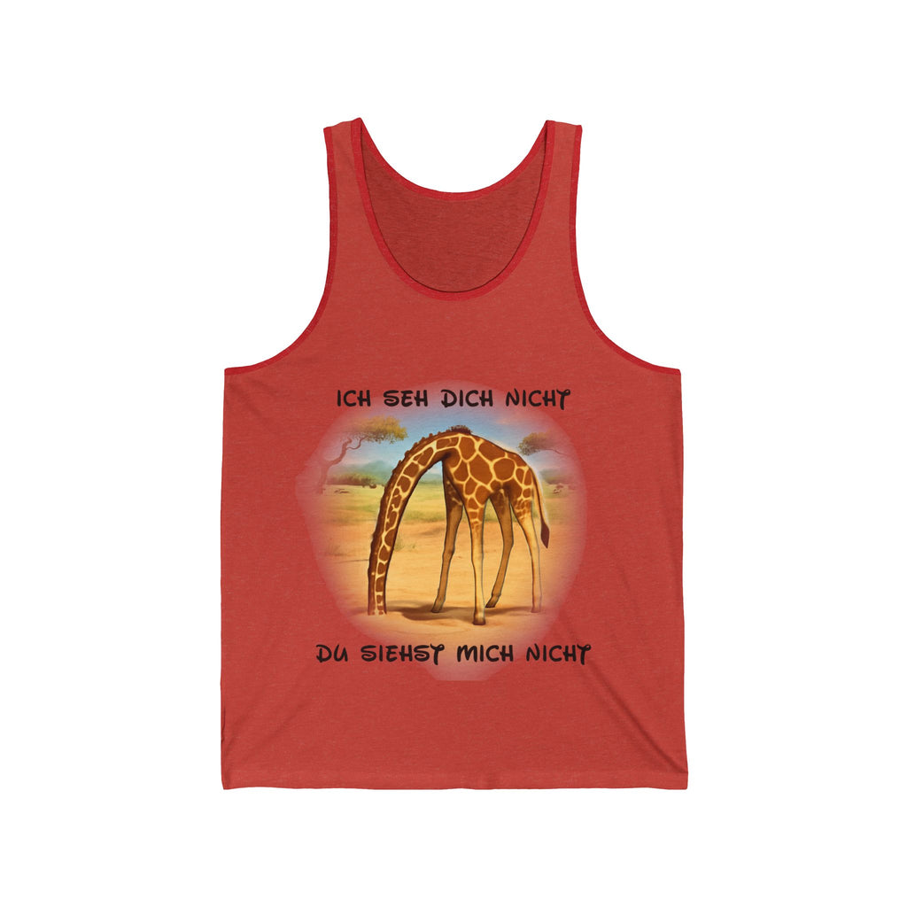 Giraffe Tank Top „Ich seh dich nicht“ | Phönix-Potsdam®
