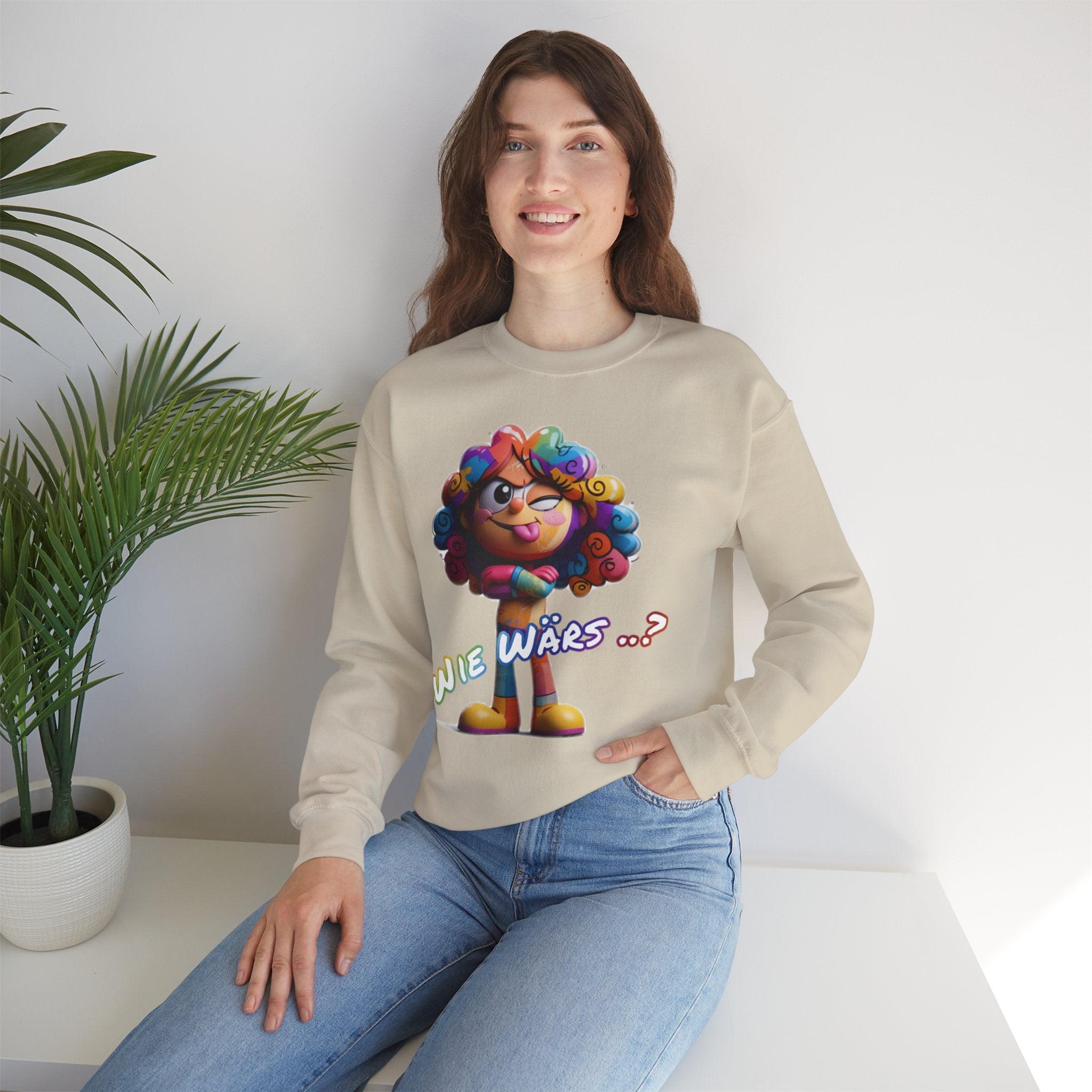 Sweatshirt „Wie wärs .. ?“ | Humor | Phönix-Potsdam®