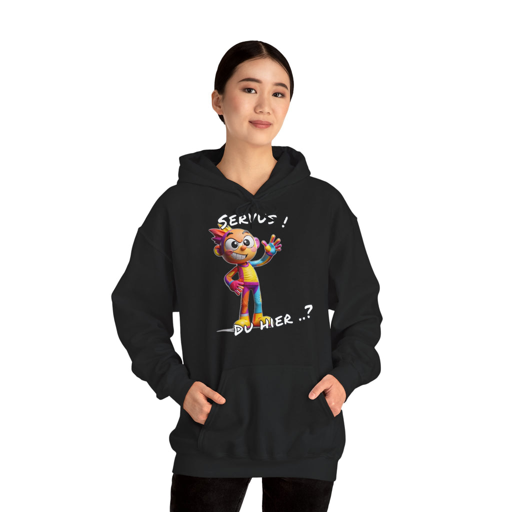 Hoodie „Servus! Du hier..?“ | Humor | Phönix-Potsdam®