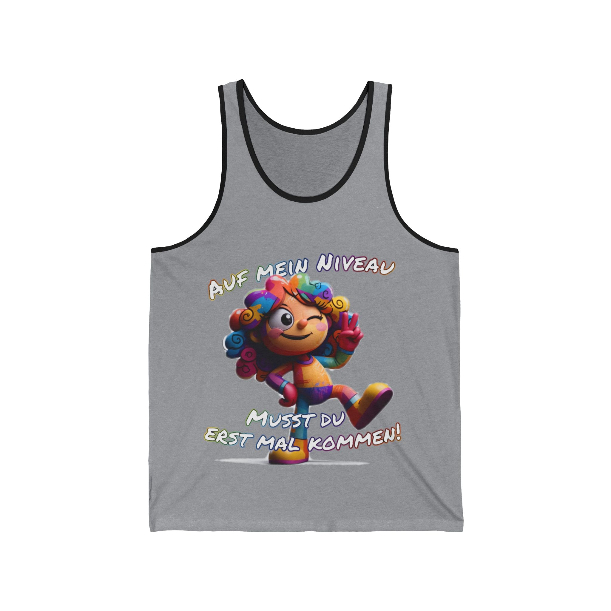 „Auf mein Niveau musst du erst mal kommen!“ Tank Top | Humor | Phönix-Potsdam®