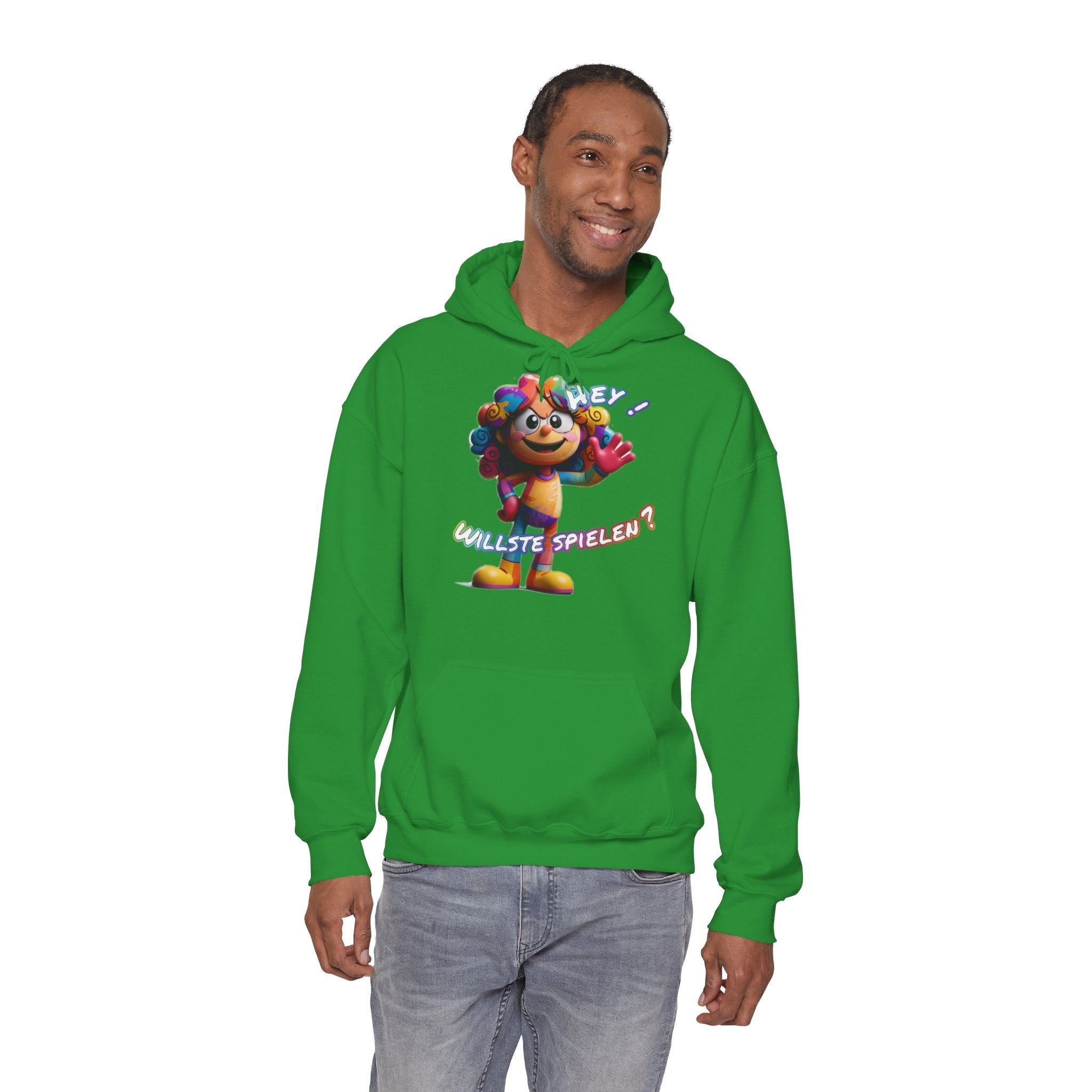 Hoodie „Hey! Willste spielen?“ | Humor | Phönix-Potsdam®