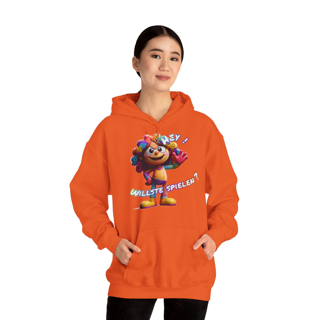 Hoodie „Hey! Willste spielen?“ | Humor | Phönix-Potsdam®