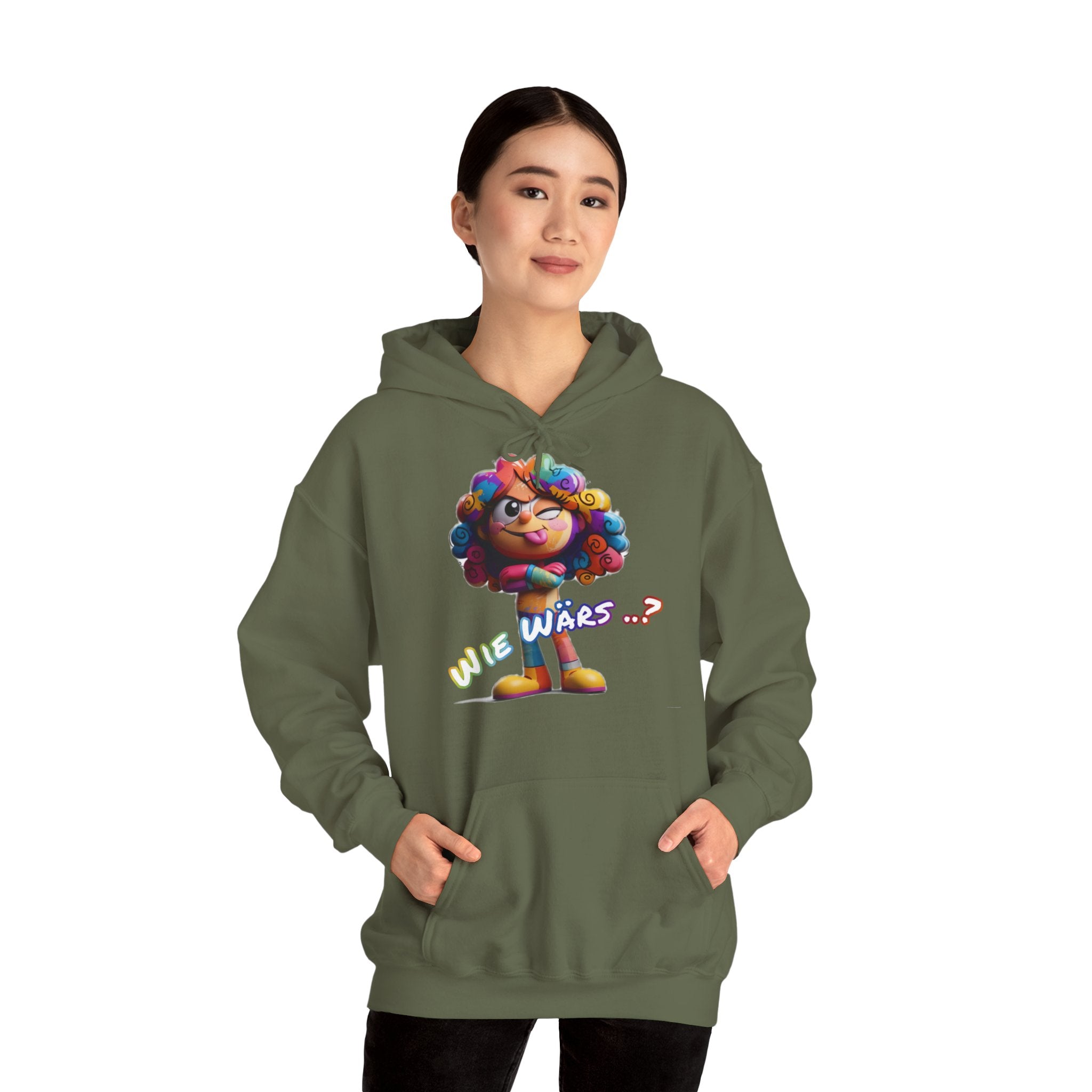 Hoodie „Wie wärs .. ?“ | Humor | Phönix-Potsdam®