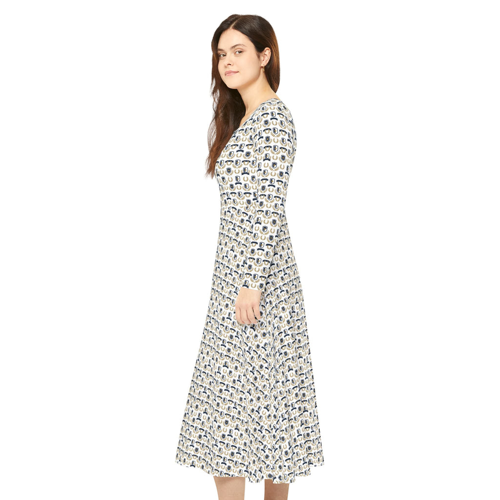 Vintage Swingkleid | Bemustert | Allover-Print | Phönix-Potsdam®