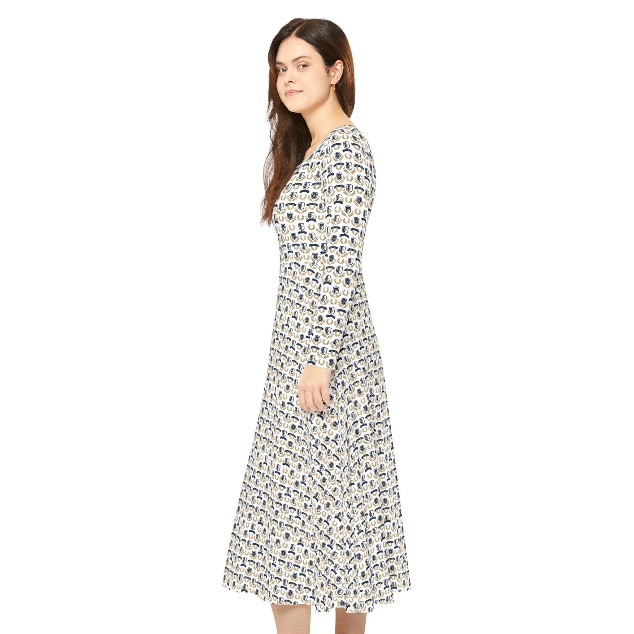 Vintage Swingkleid | Bemustert | Allover-Print | Phönix-Potsdam®