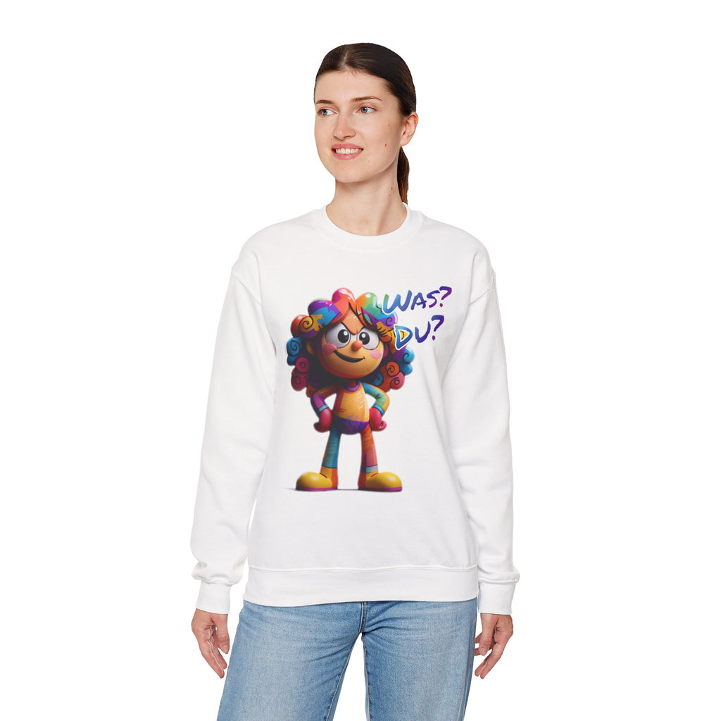 „Was? Du?“ Sweatshirt | Humor | Phönix-Potsdam®