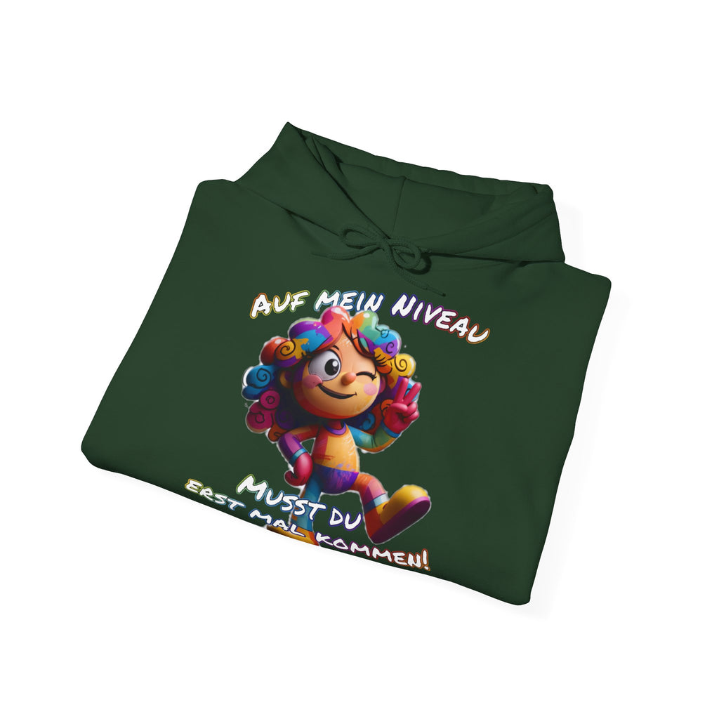 „Auf mein Niveau musst du erst mal kommen!“ Hoodie | Humor | Phönix-Potsdam®