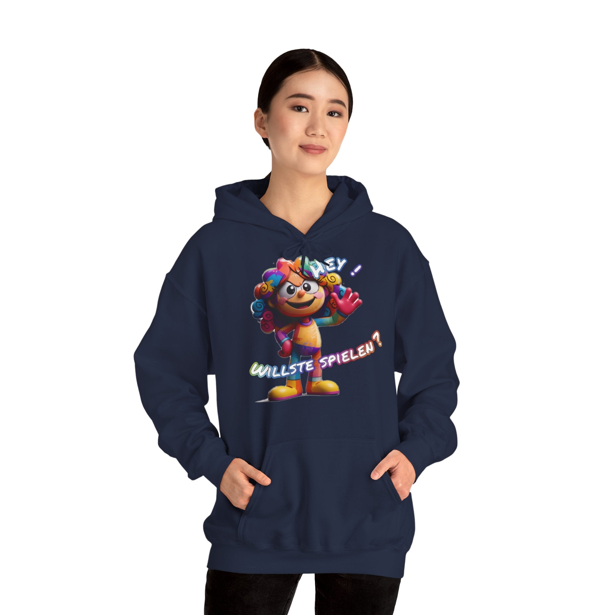 Hoodie „Hey! Willste spielen?“ | Humor | Phönix-Potsdam®