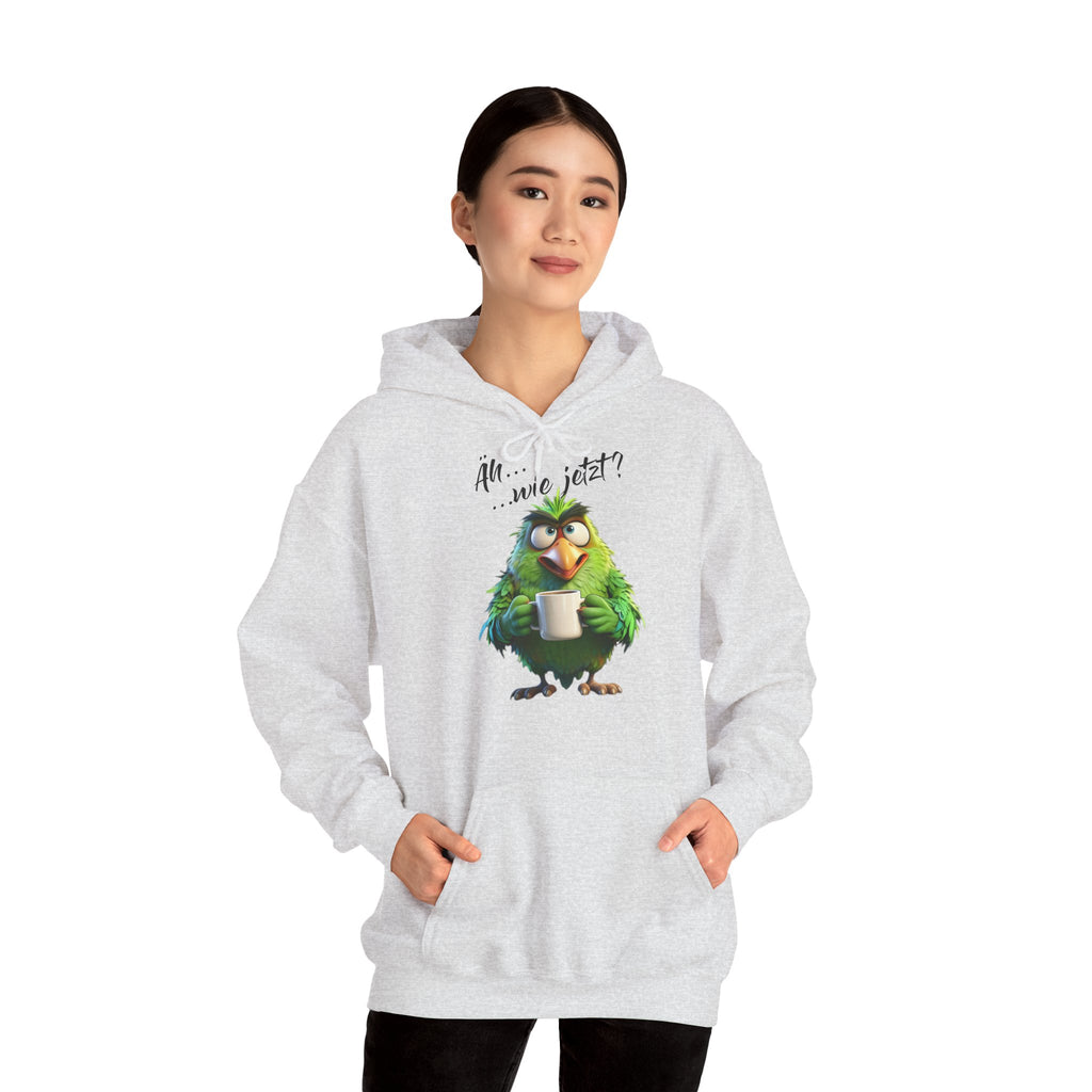 Papagei „Äh...wie jetzt?“ Hoodie | Humor | Phönix-Potsdam®