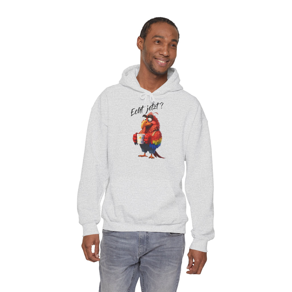 Papagei „Echt jetzt?“ Hoodie | Humor | Phönix-Potsdam®